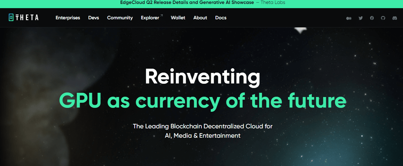 Theta Network Web3 Streaming Platform