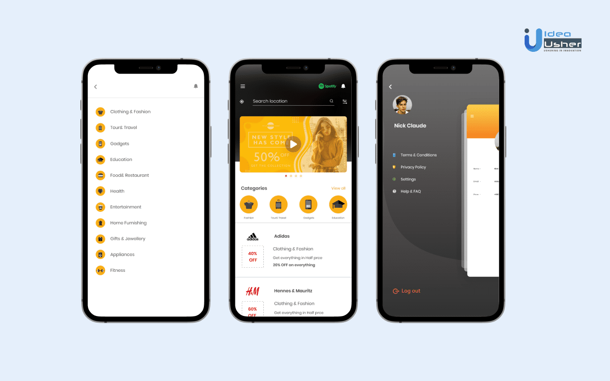 Coupon app development process