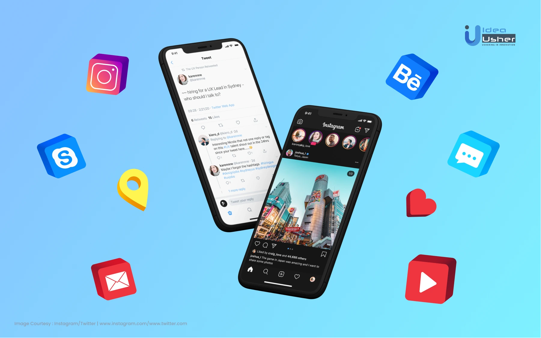 How to design a social media app cover - Idea Usher