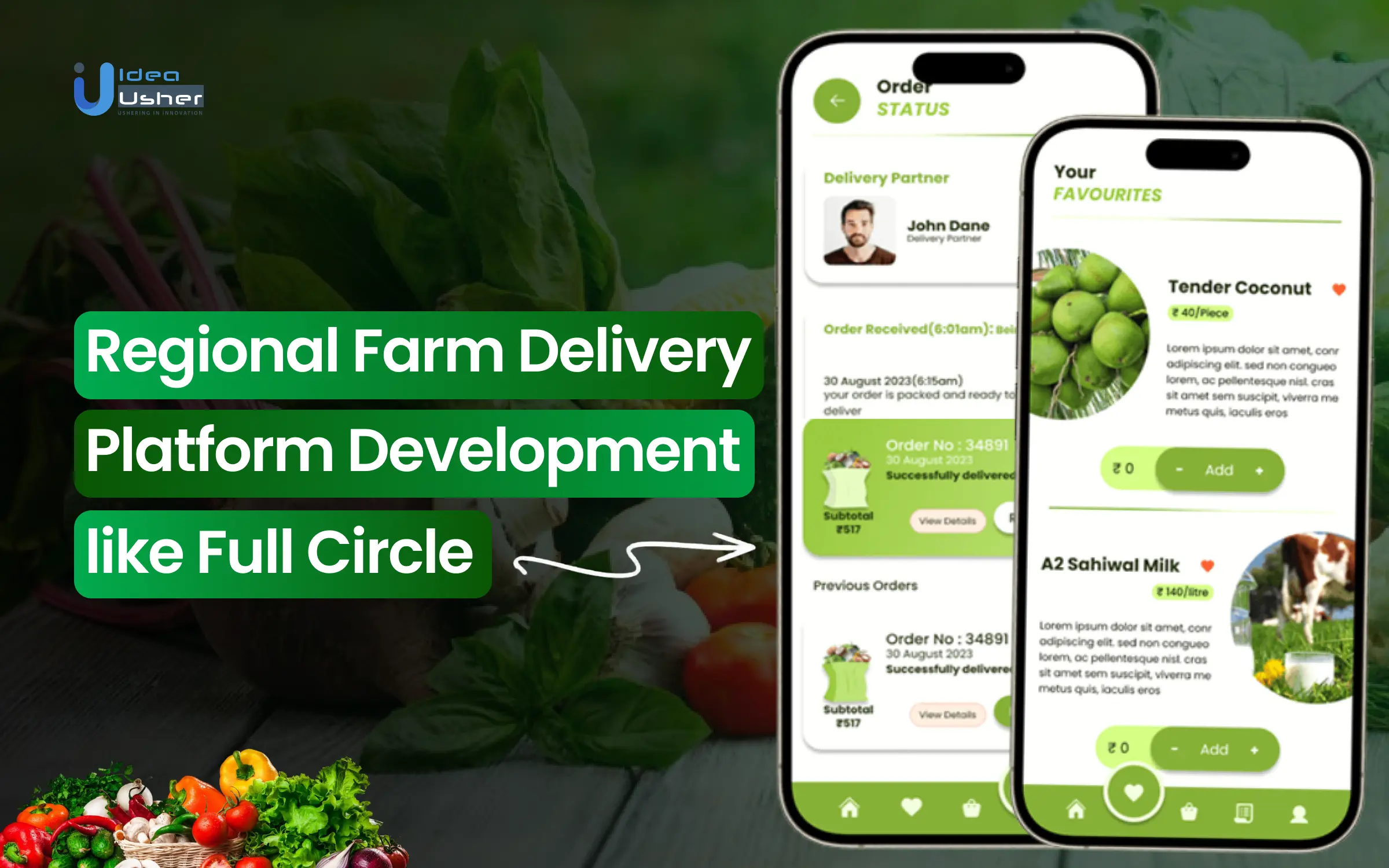 Regional Farm Delivery Platform Development Like Full Circle