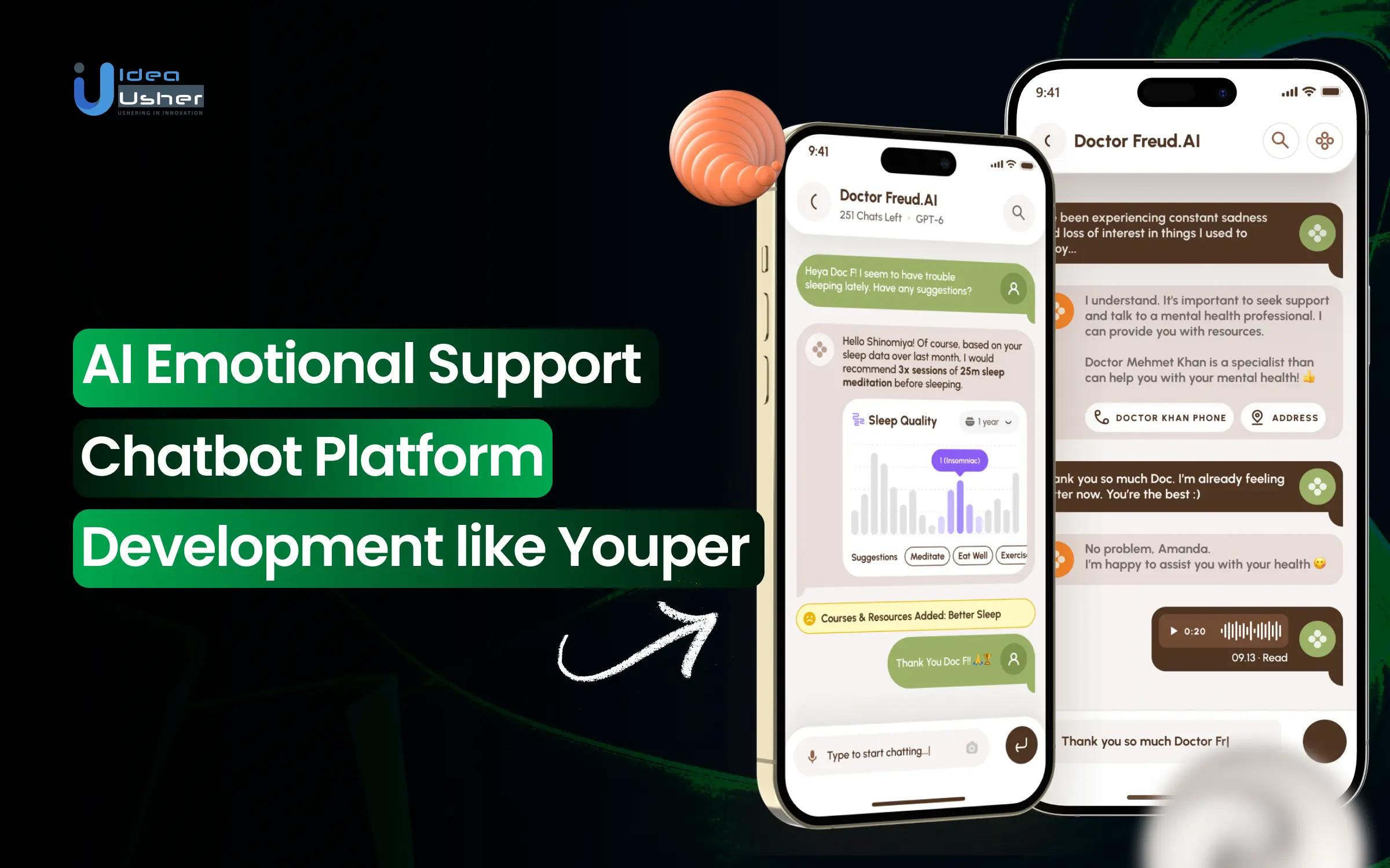 AI Emotional Support Chatbot Platform Development like Youper