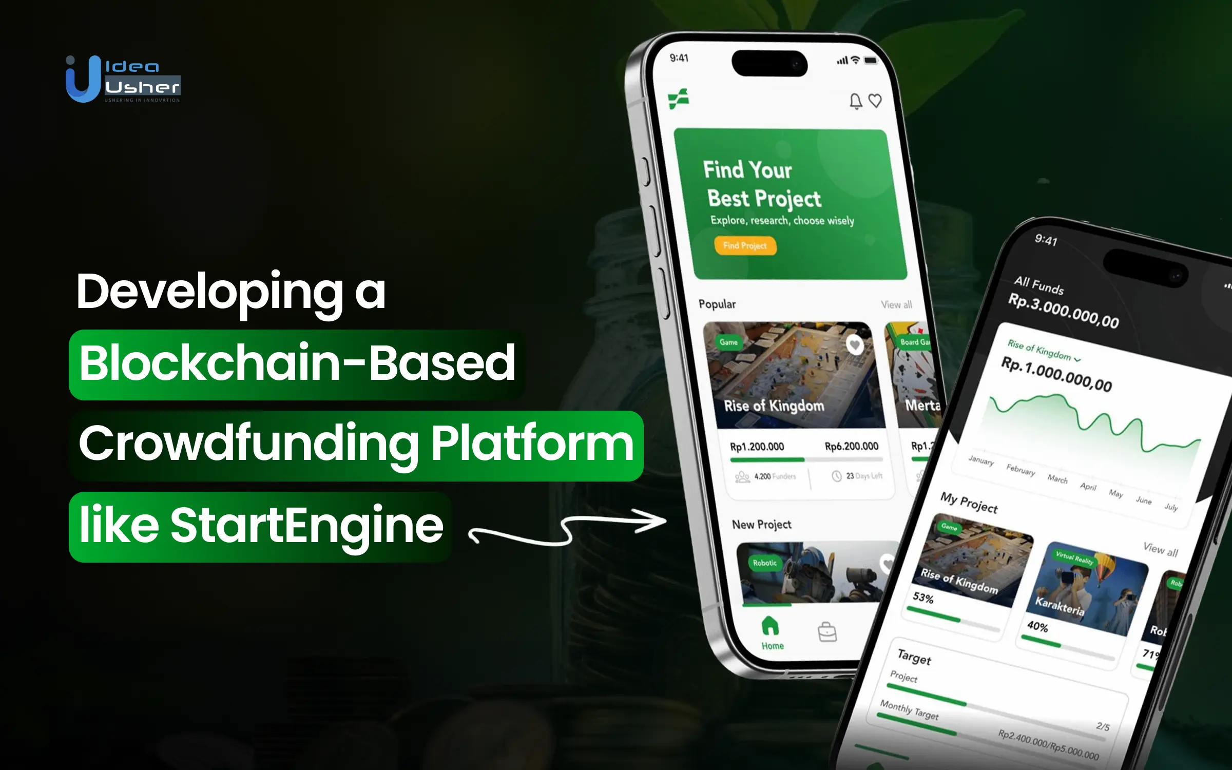 Blockchain Crowdfunding Platform Development Like StartEngine