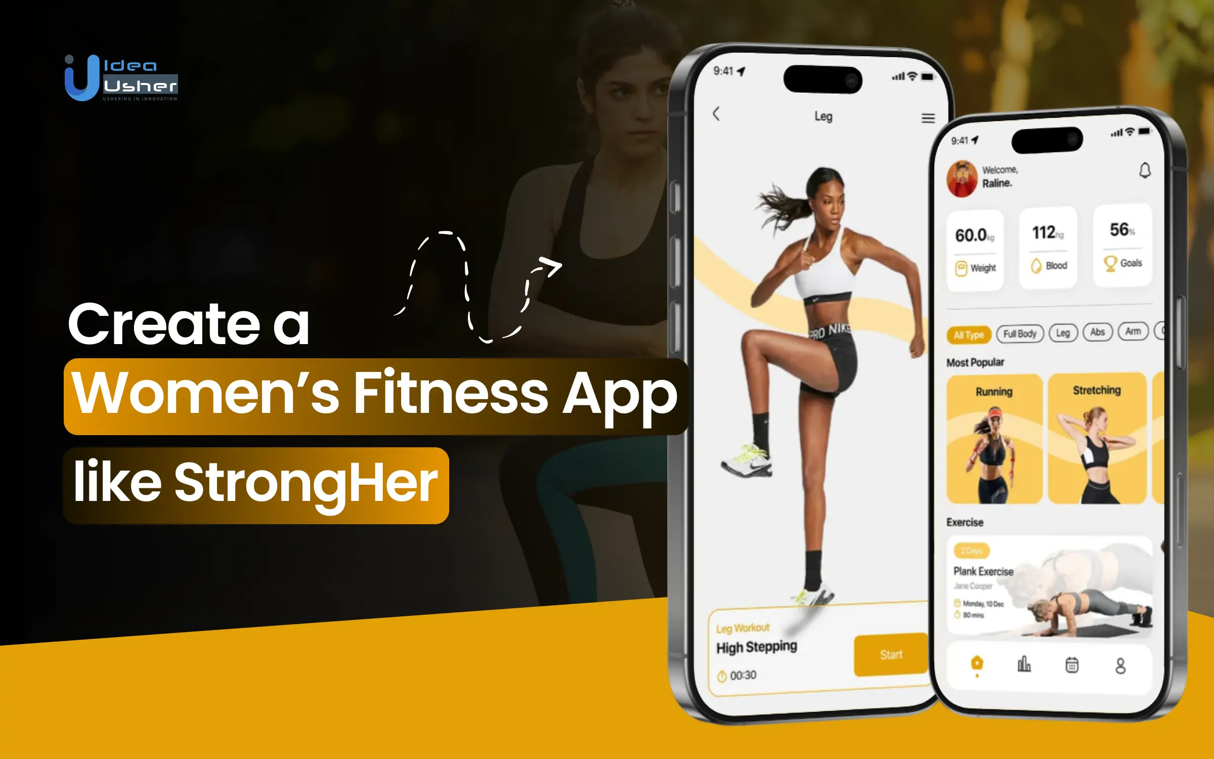 Create a Women's Fitness App like StrongHer