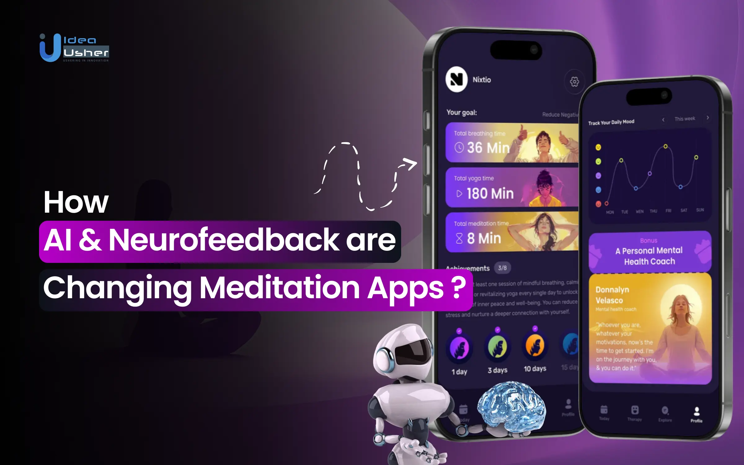 How AI & Neurofeedback Are Changing Meditation Apps?