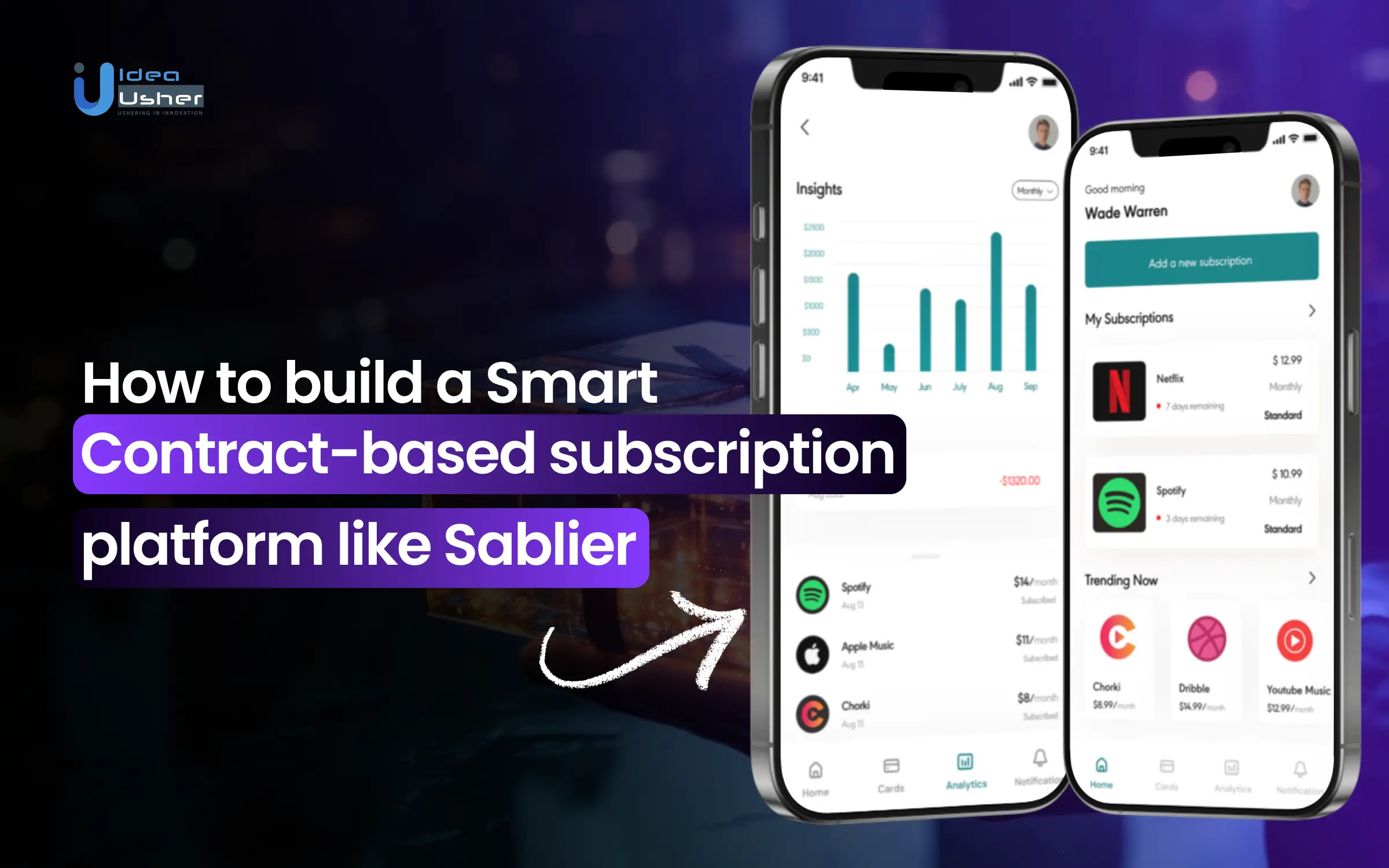 smart contract subscription platform like sablier