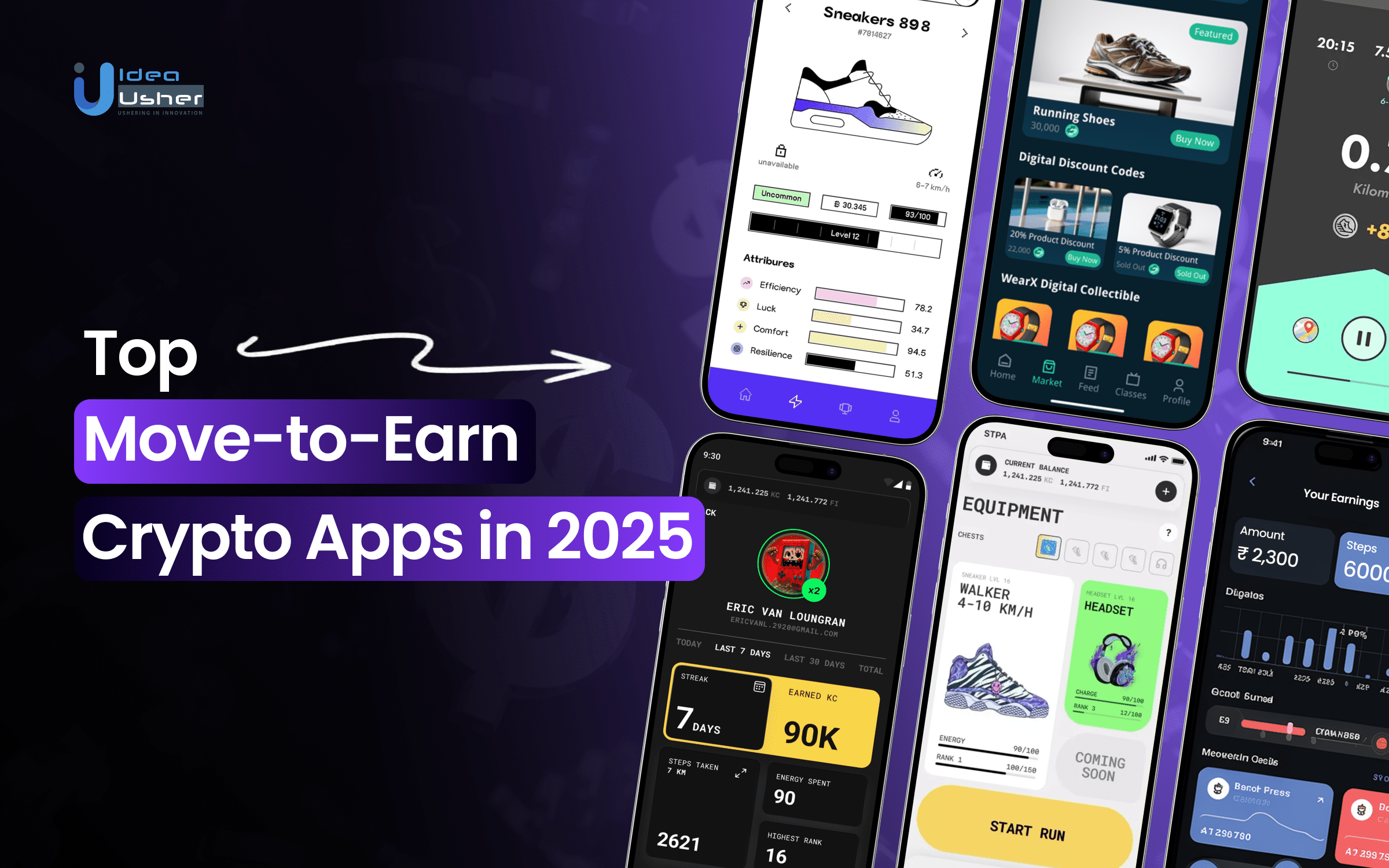 Top Move-to-Earn Crypto Apps in 2025
