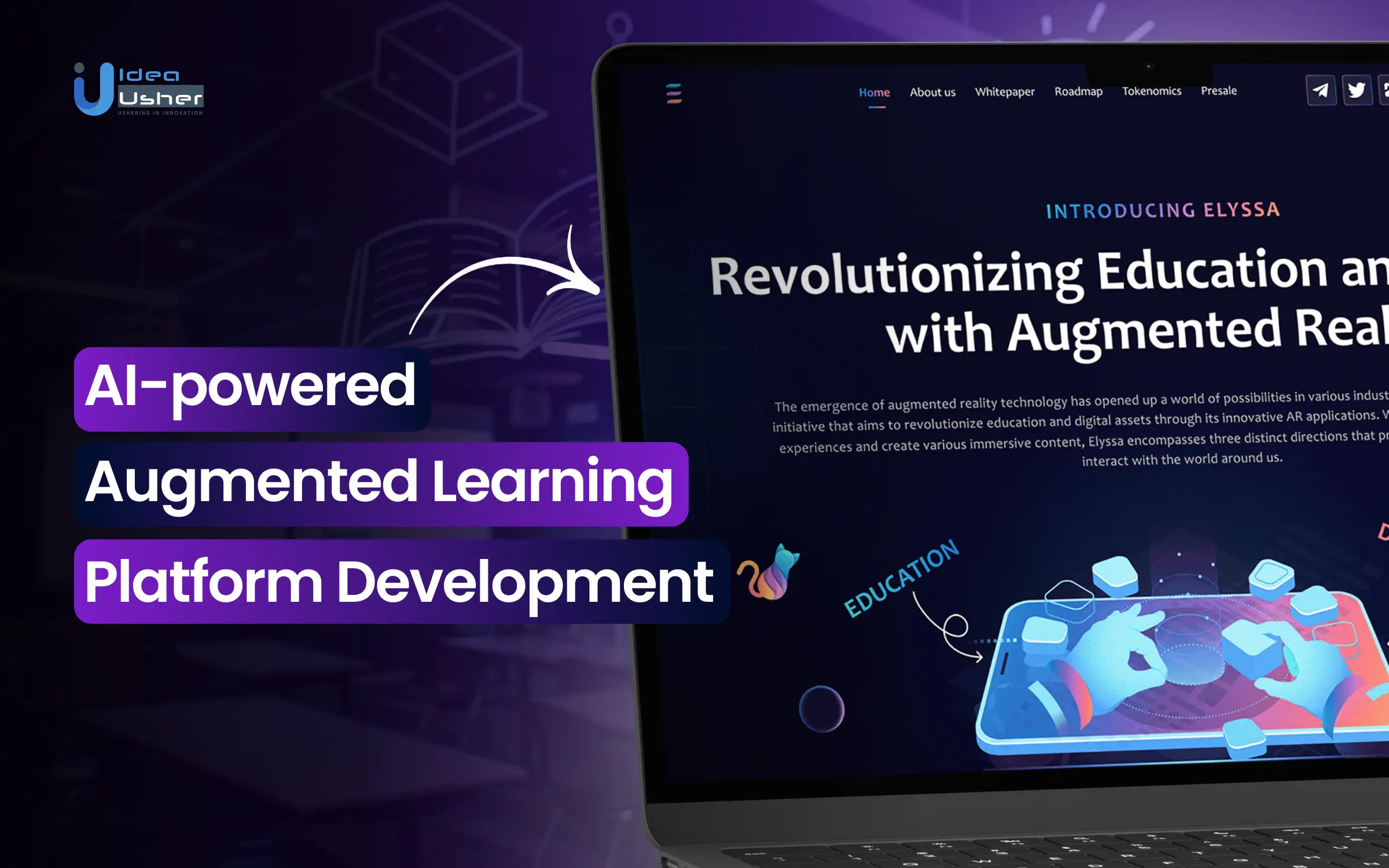 AI augmented learning platform development