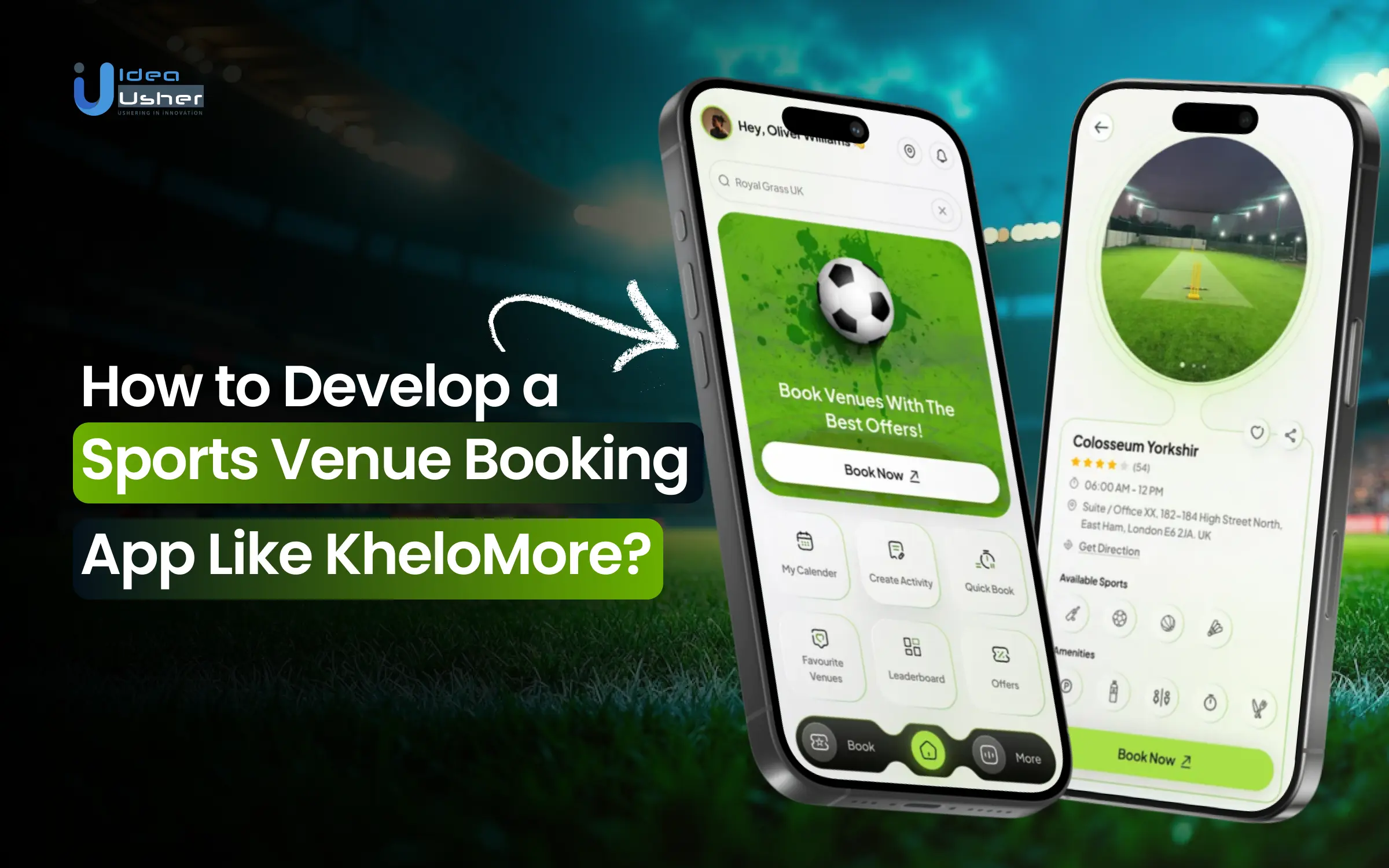 sports venue booking apps development