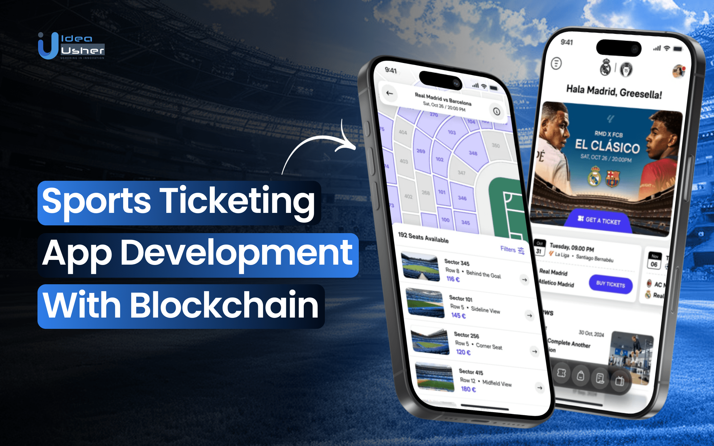 blockchain sports ticketing app development