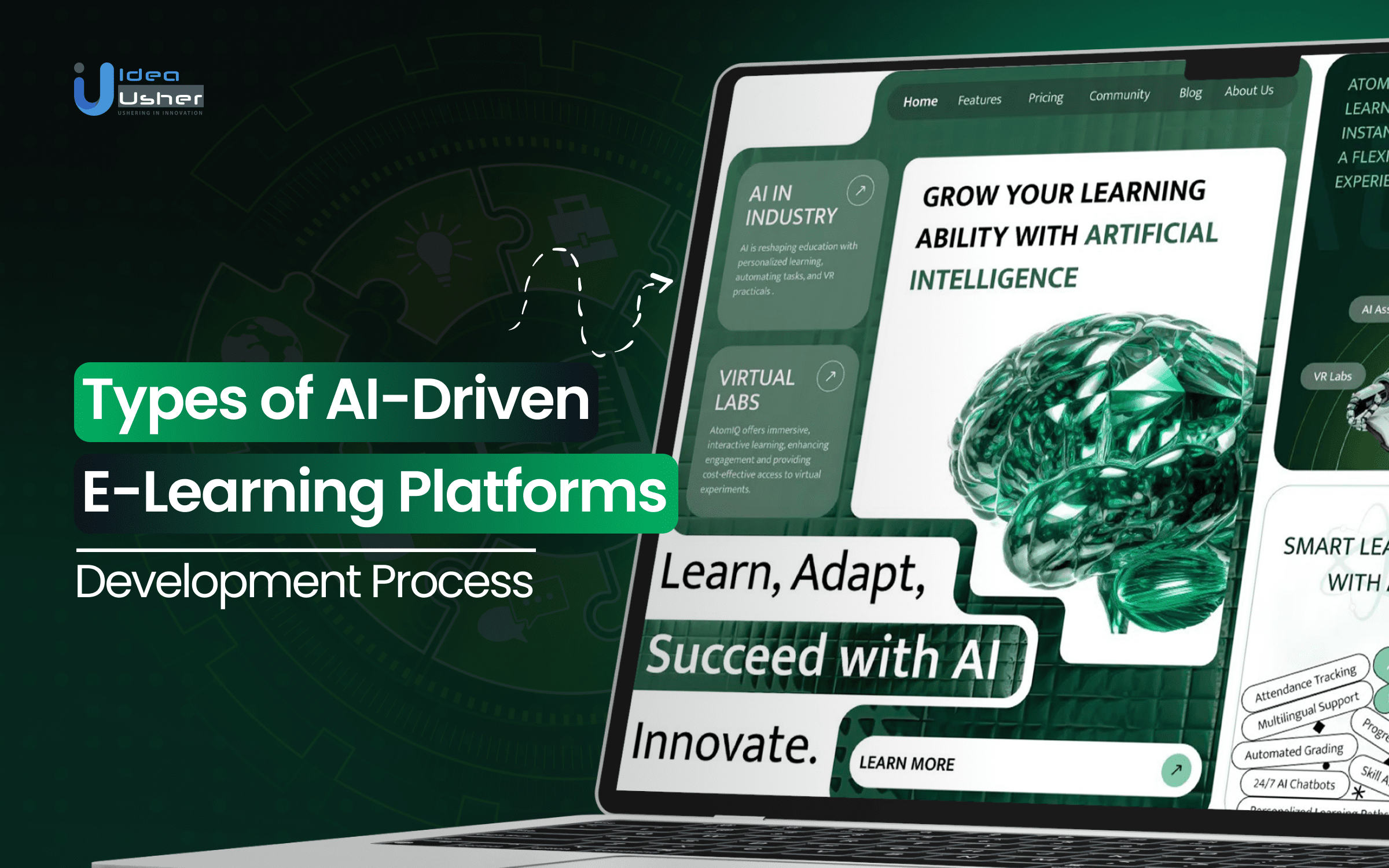 Types of AI-Driven E-Learning Platforms - Development Process