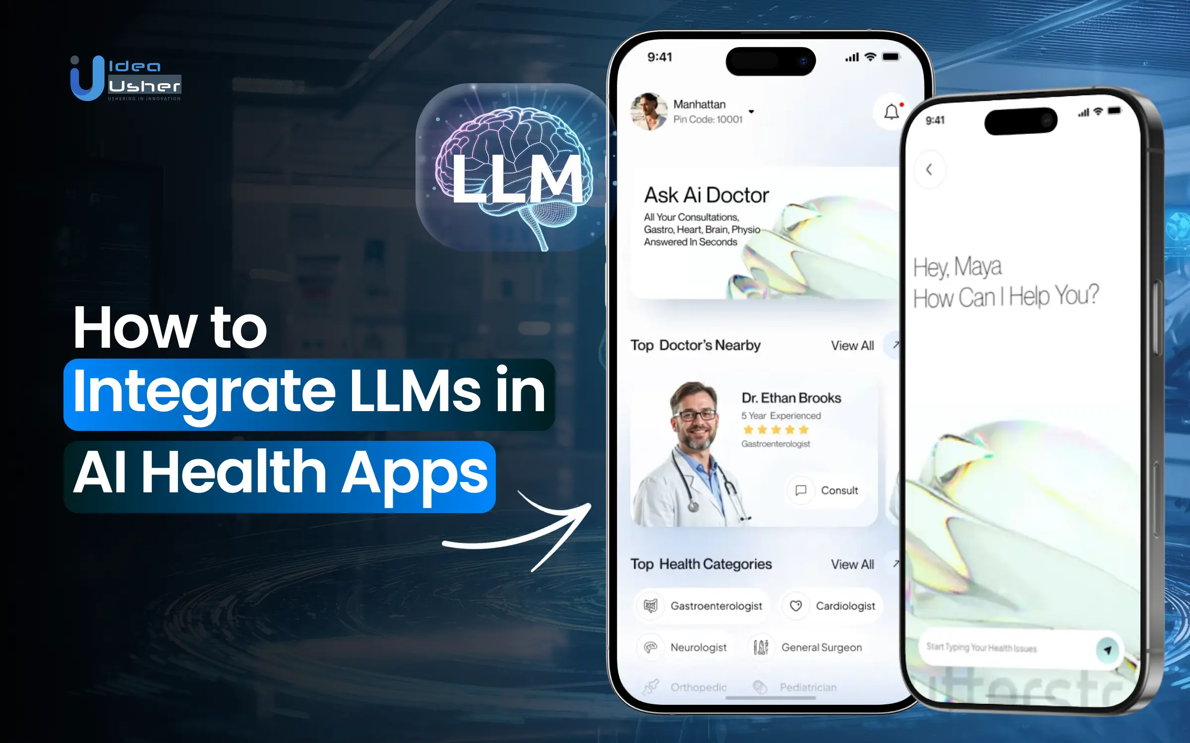 LLM integration in healthcare apps