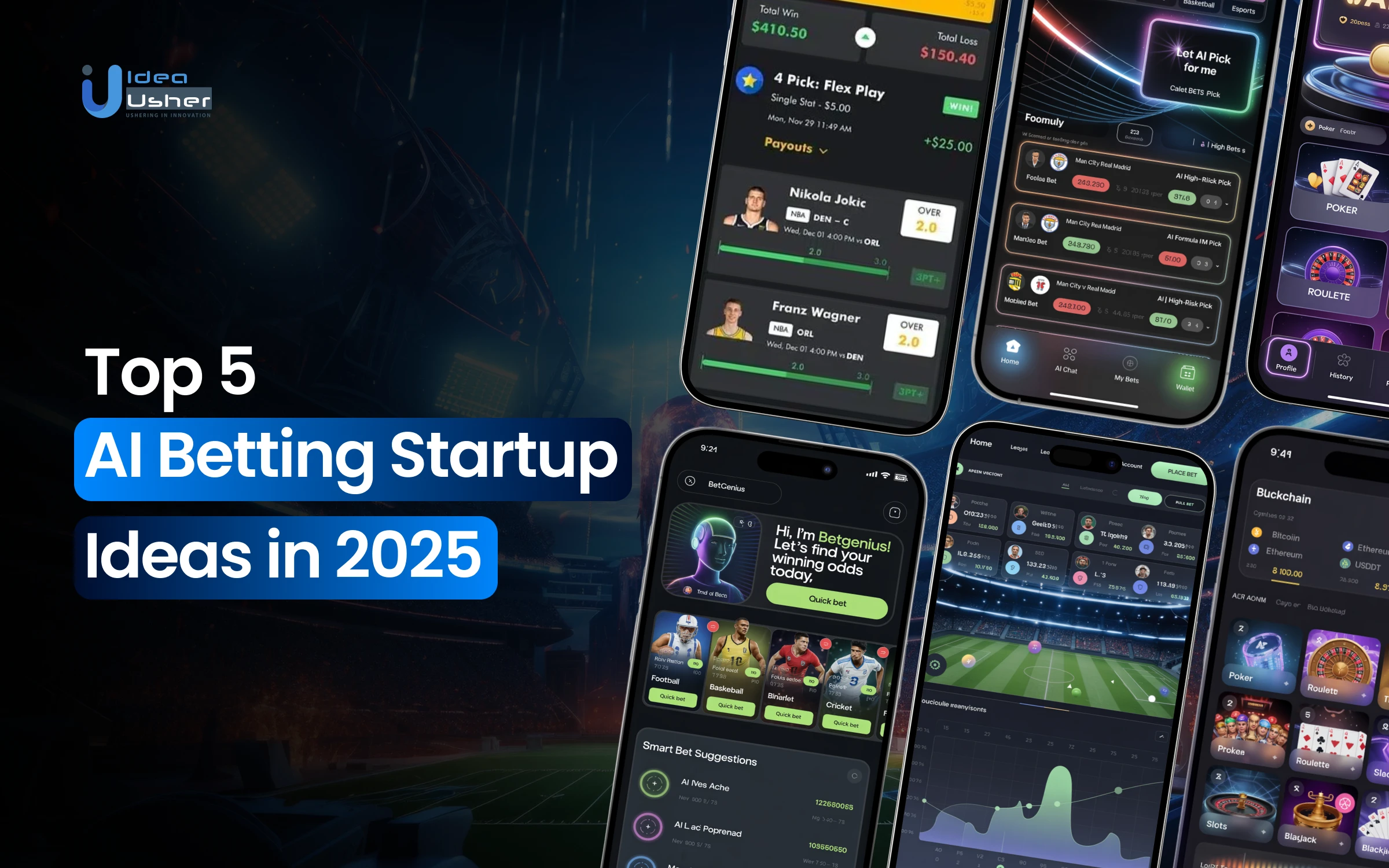 Top 5 AI Betting Startup Ideas in 2025
