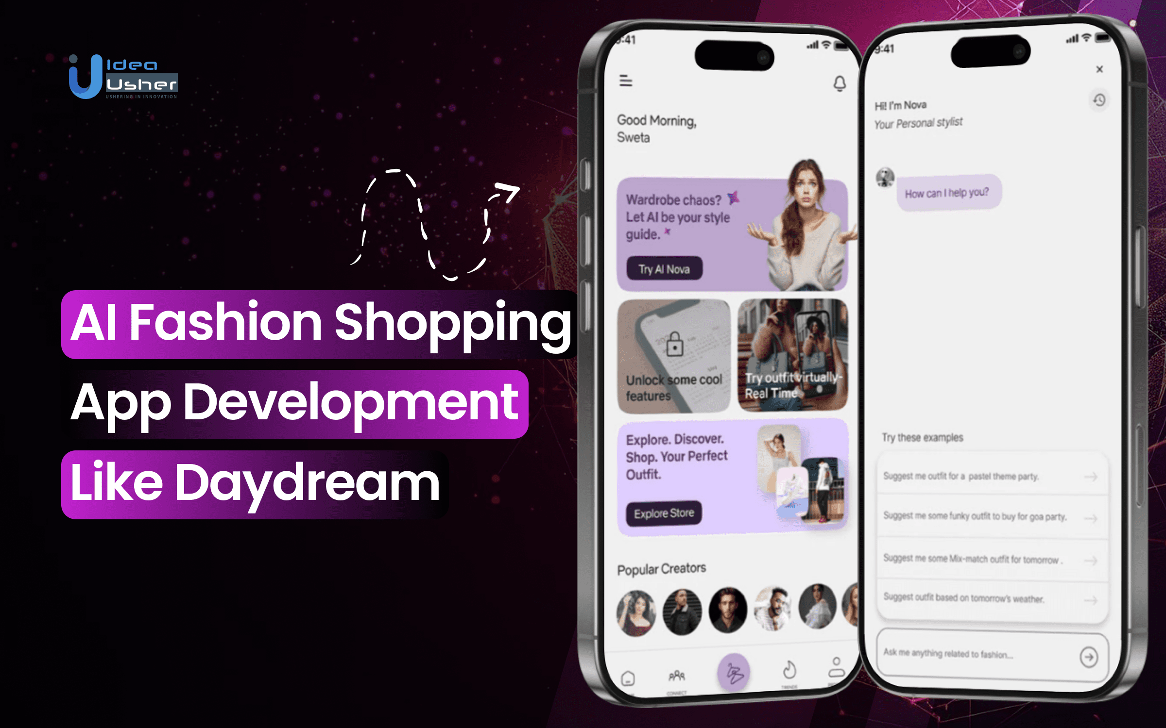 AI Fashion Shopping App Development like Daydream