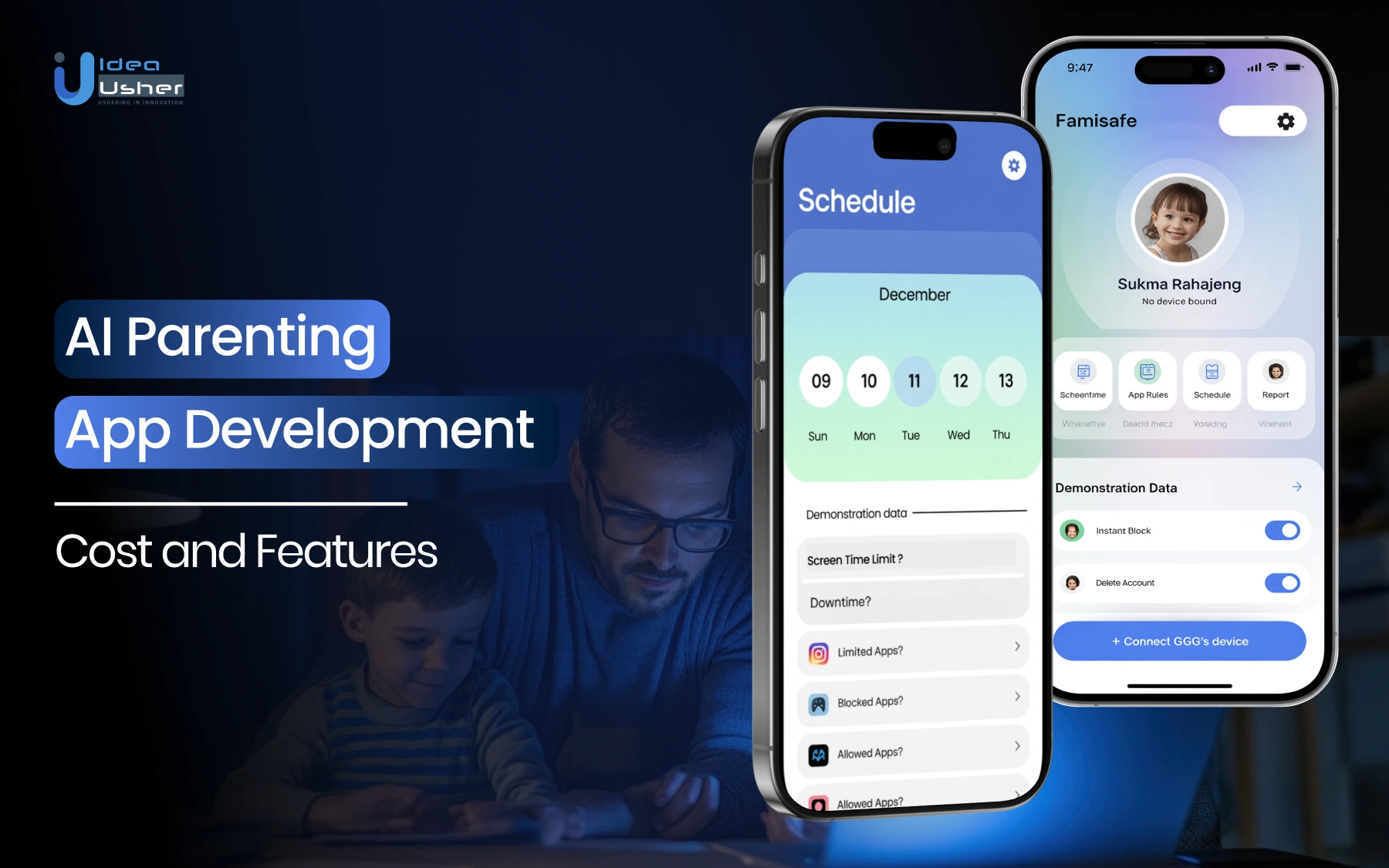 AI parenting app development