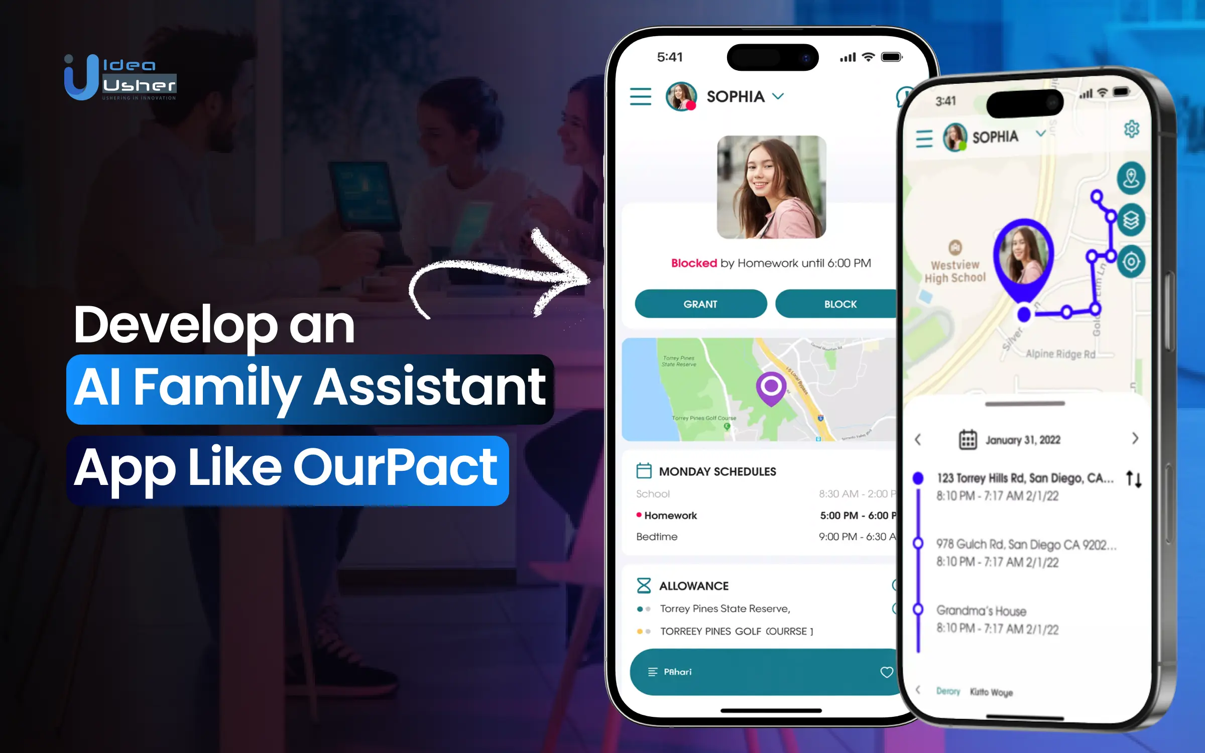 app like OurPact development