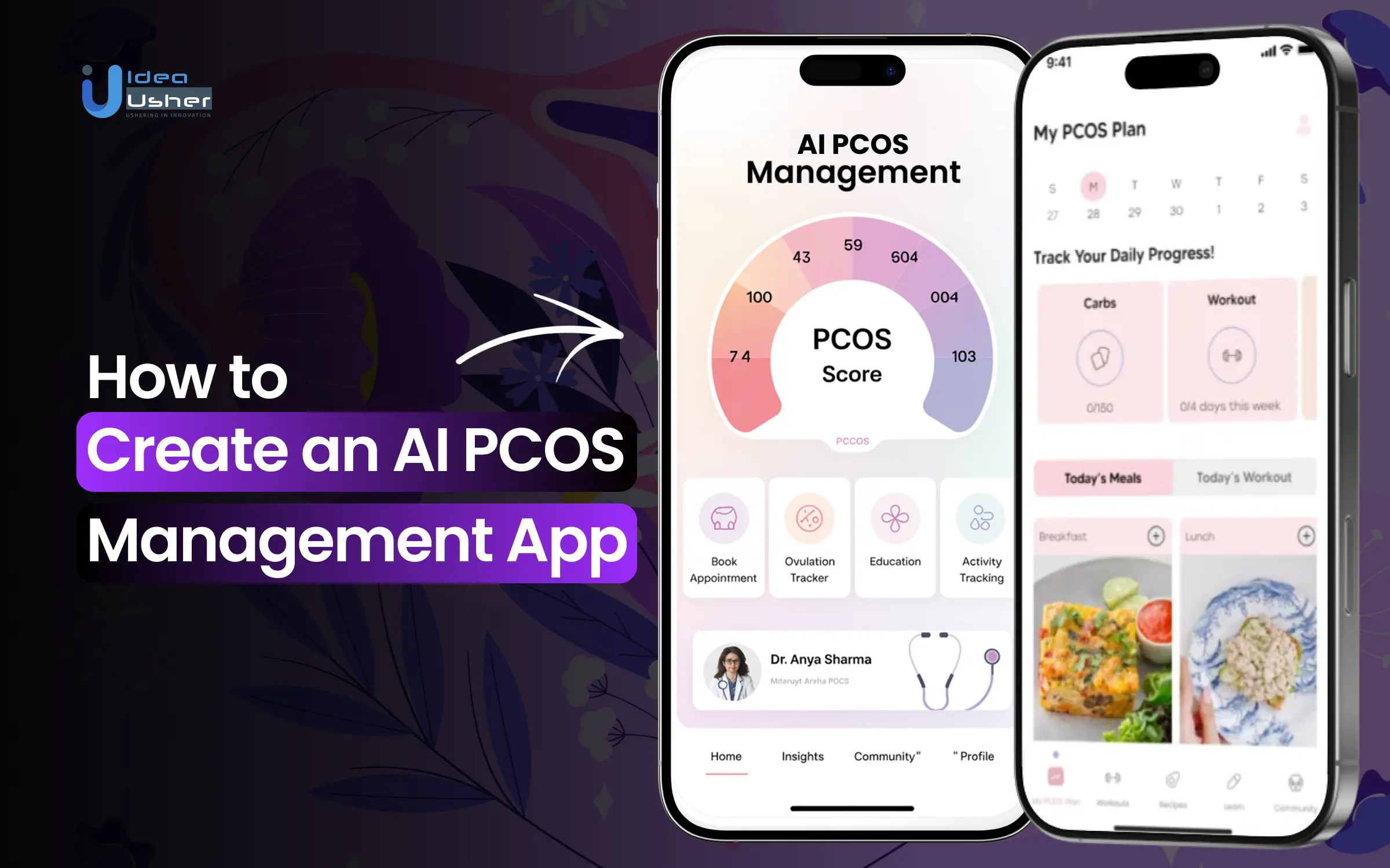 AI PCOS management app development
