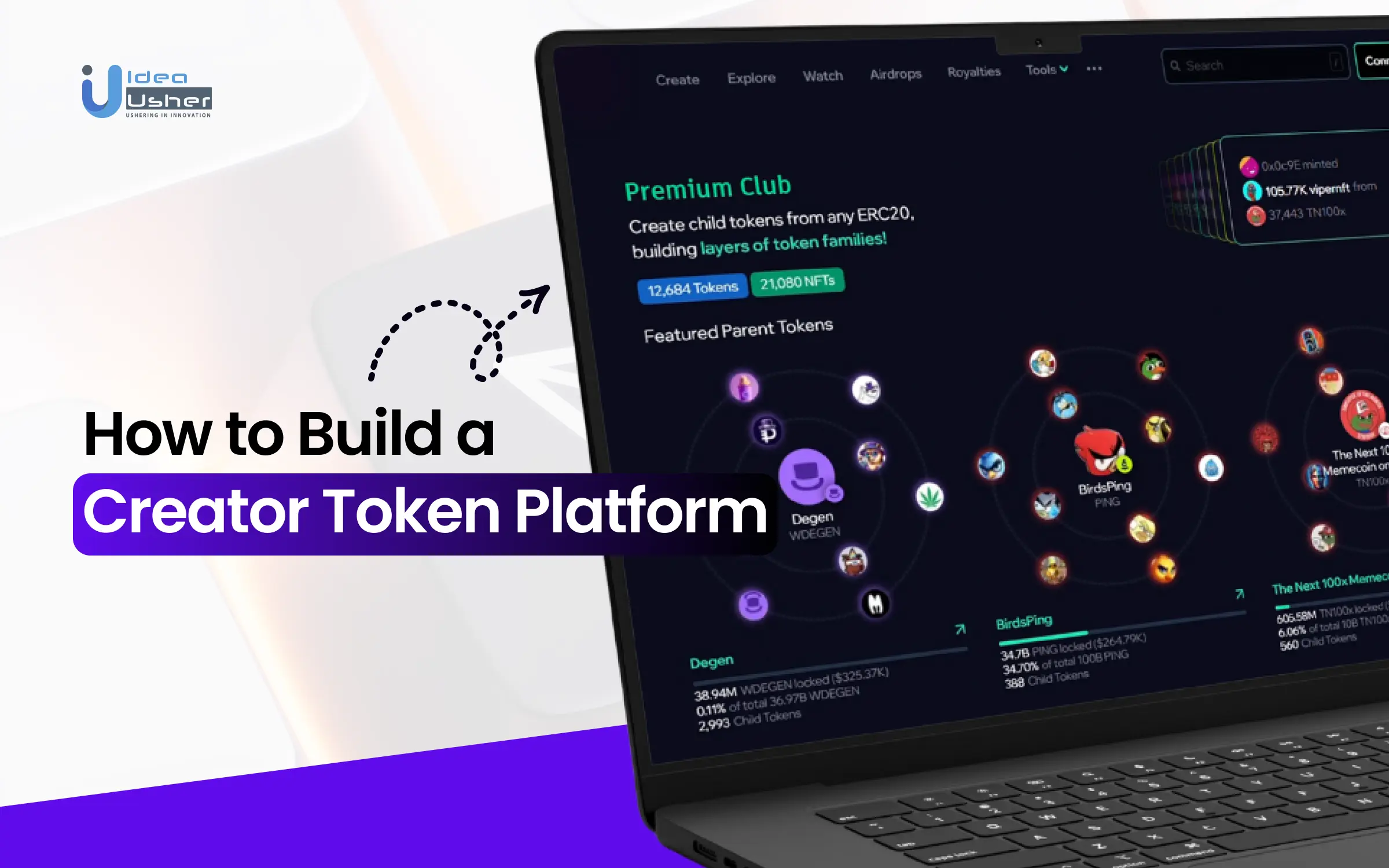 creator token platform development