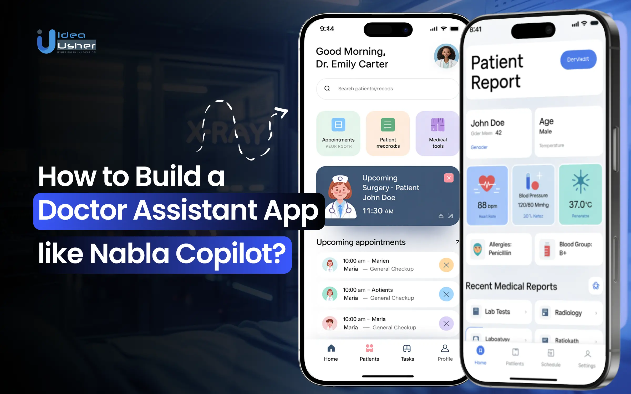 AI doctor assistant app development