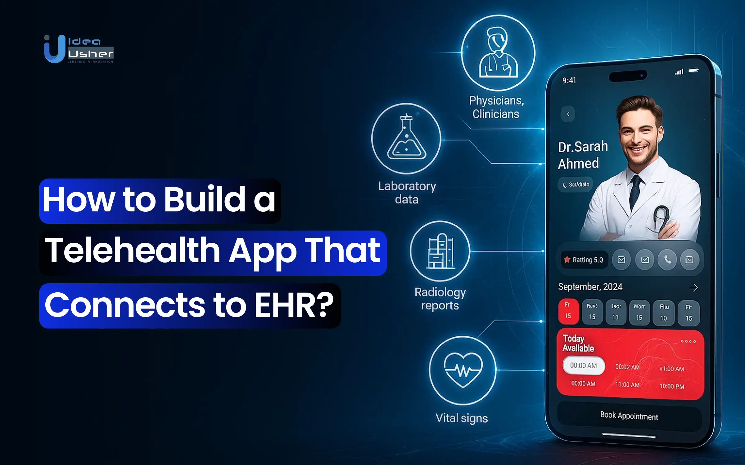 telehealth EHR integration app development