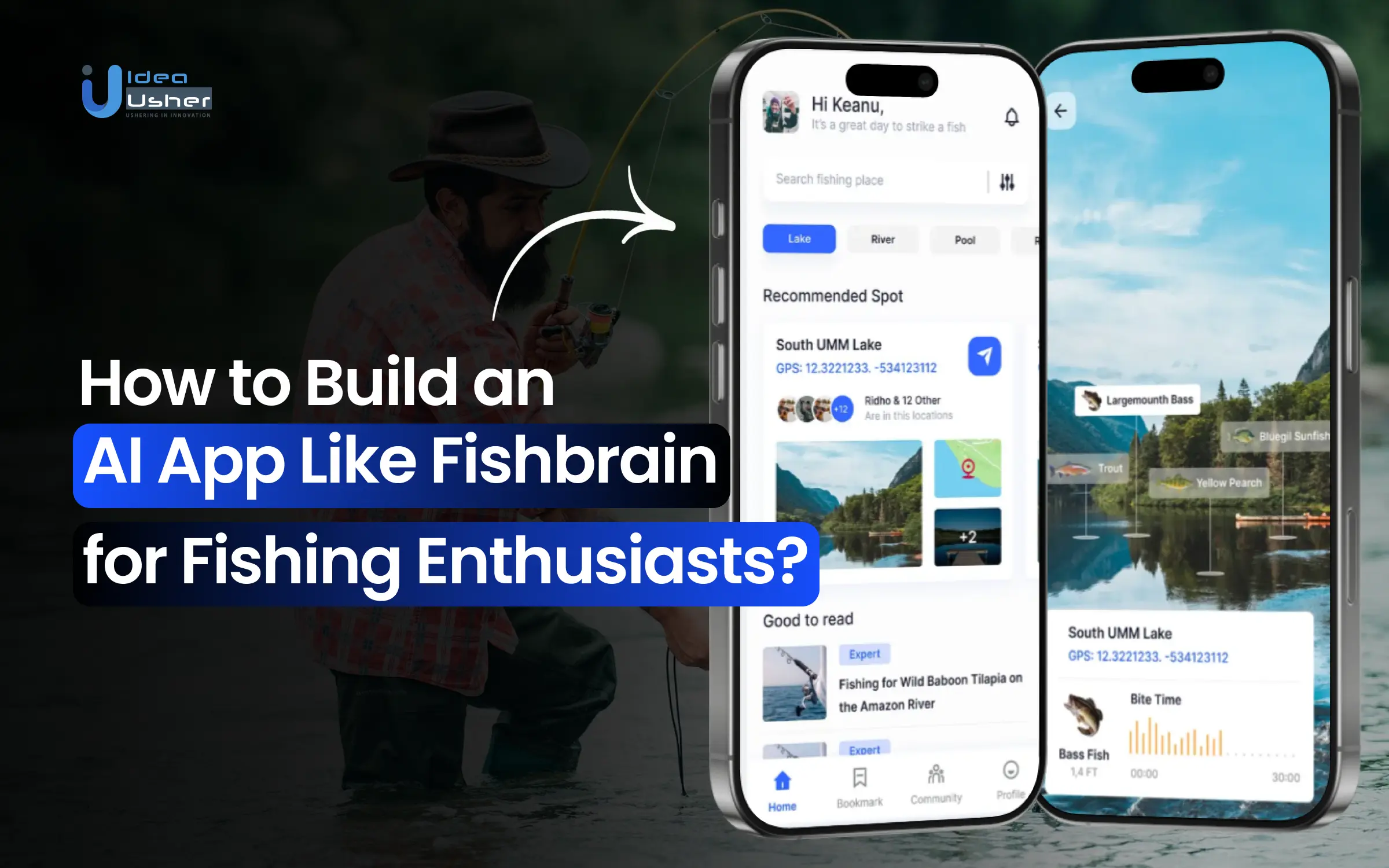 AI app like Fishbrain development