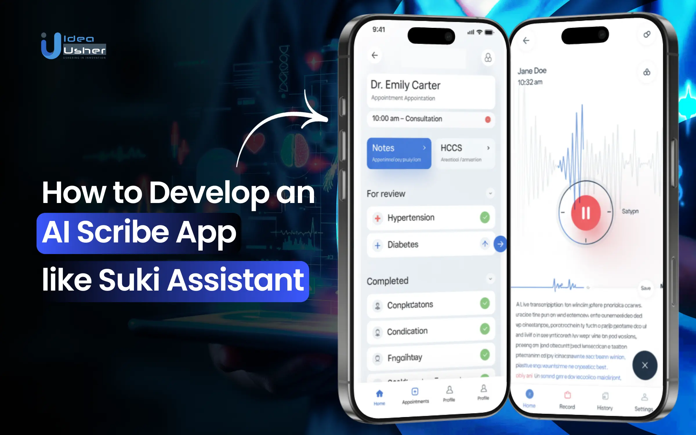 AI scribe app development