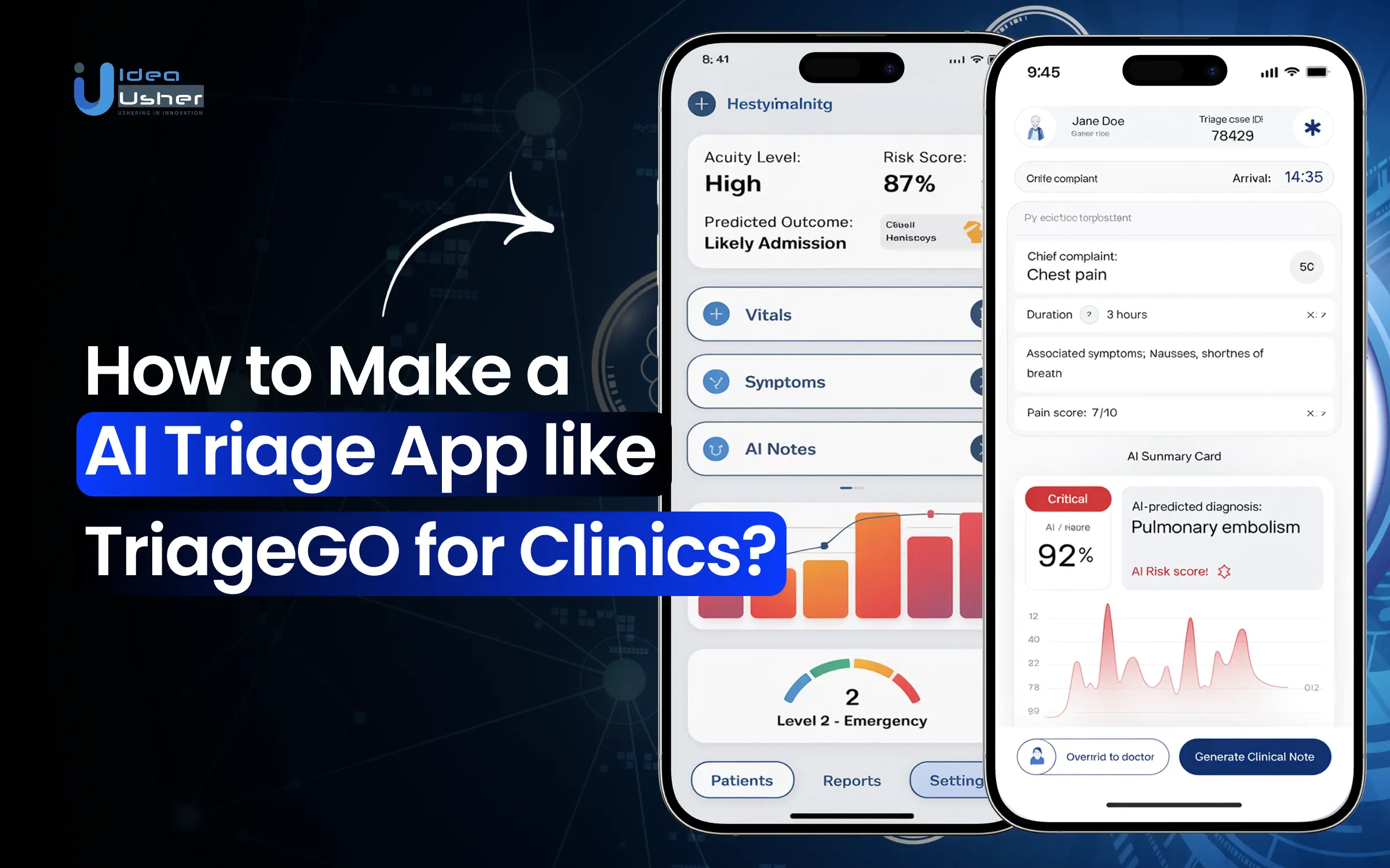 AI triage app development