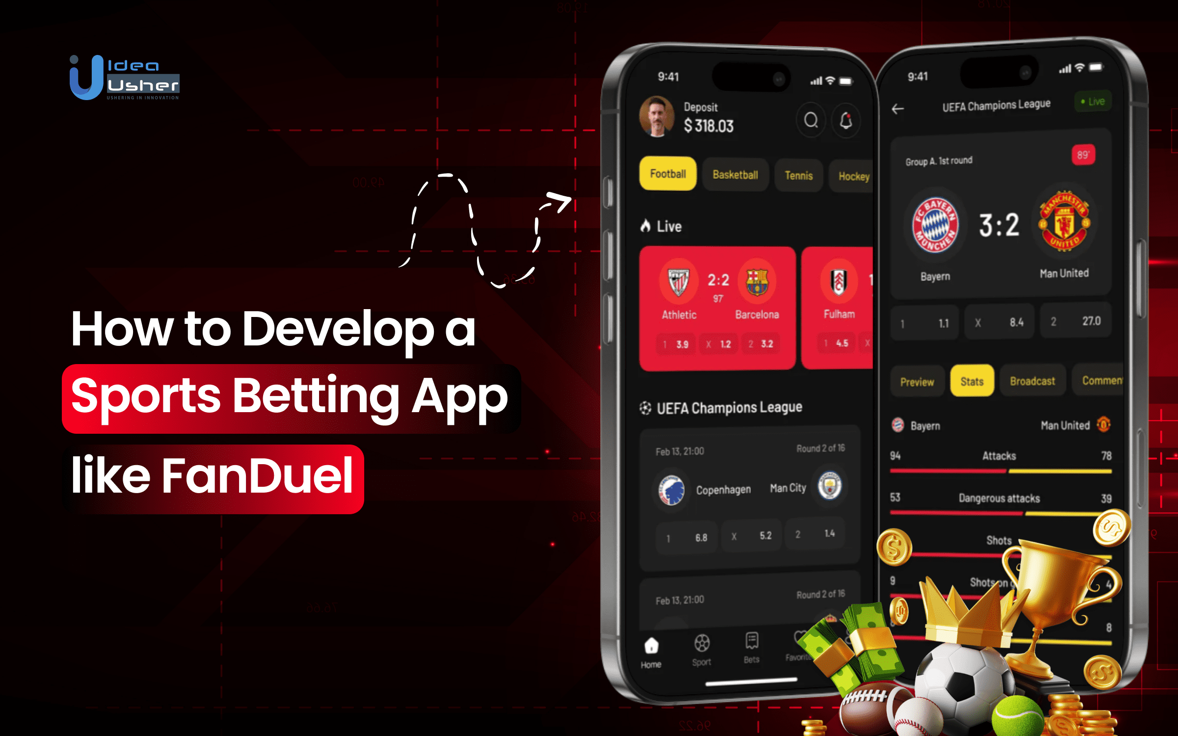 How to Develop a Sports Betting App Like FanDuel