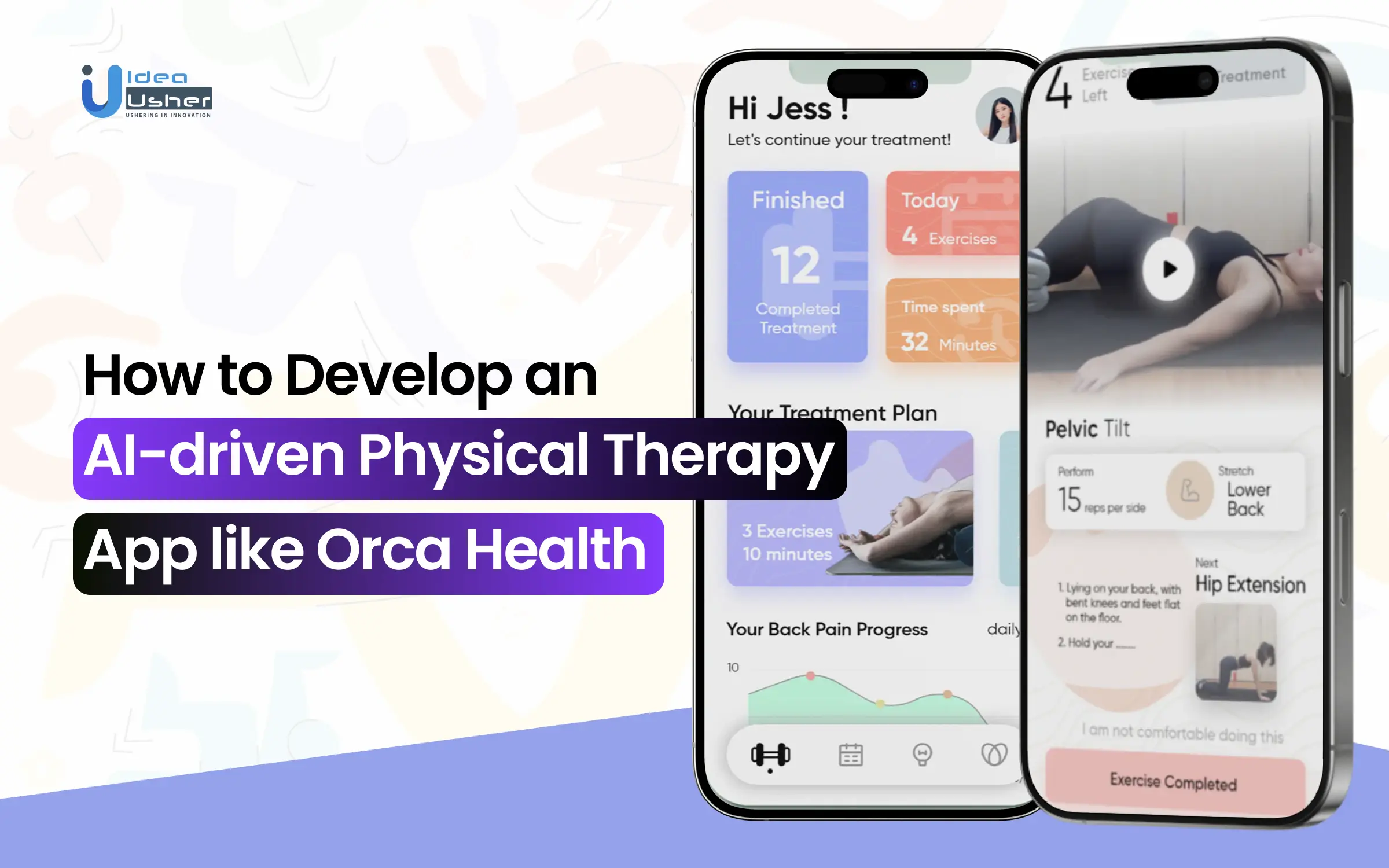 AI physical therapy app like Orca development