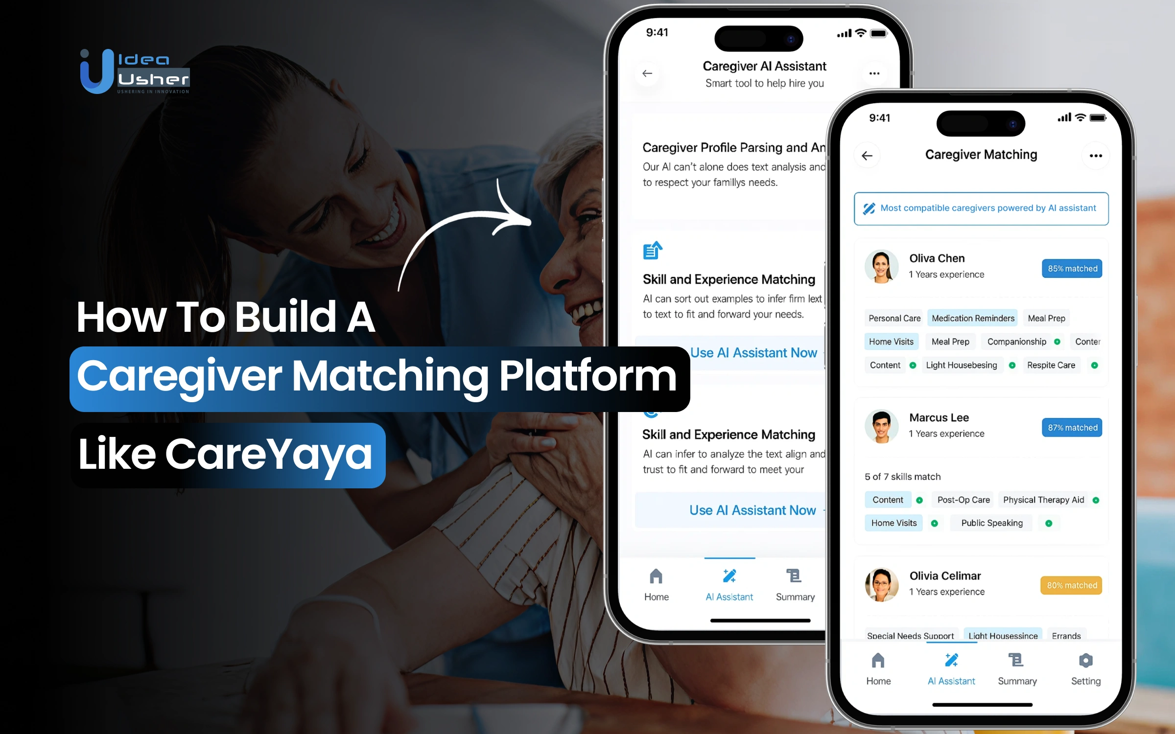 Caregiver Matching Platform Like CareYaya Development