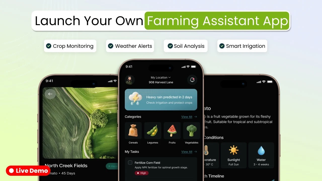 How to Build a Farming Assistance App Like Cropwise AI