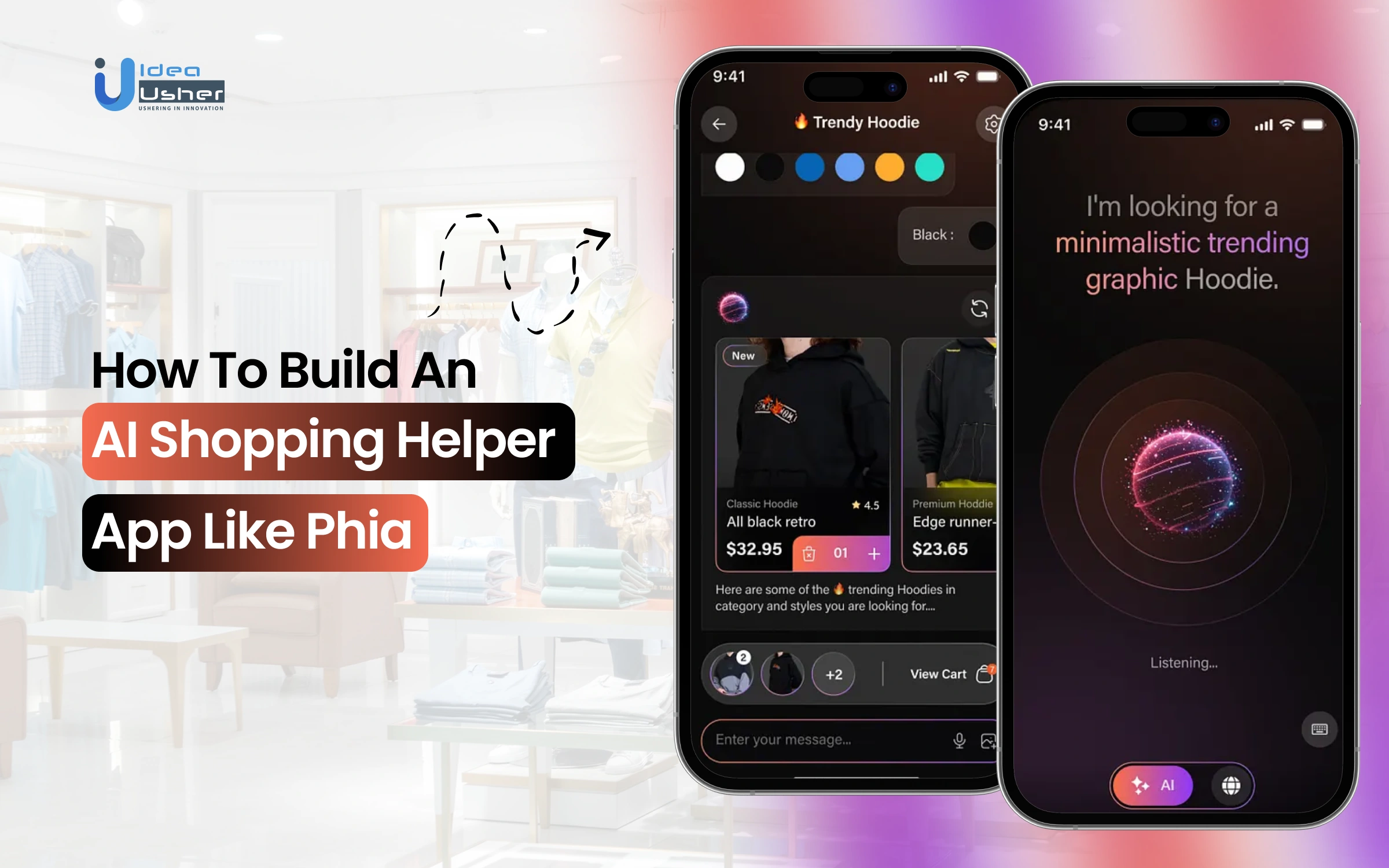 AI Shopping Helper App like Phia Development