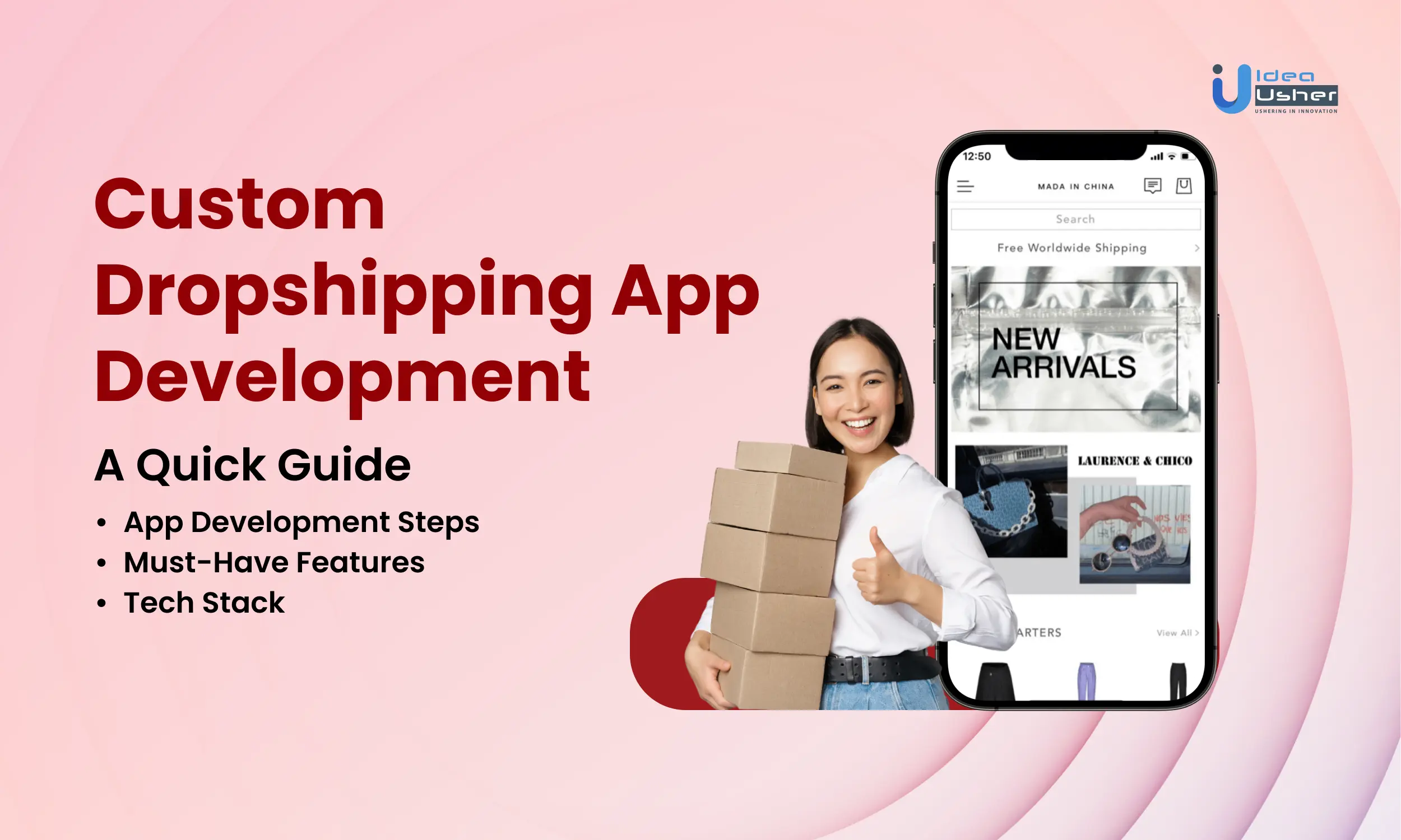 Custom dropshopping app