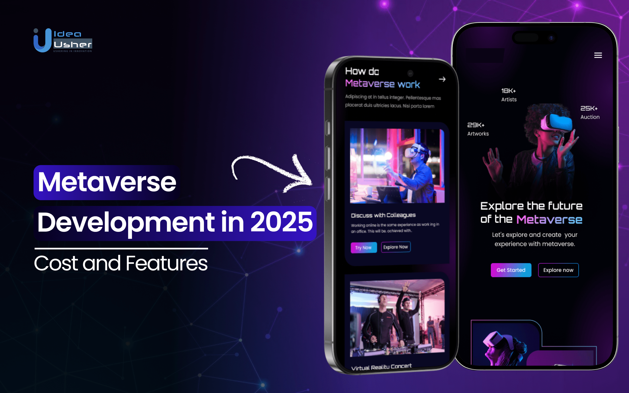 Metaverse Development in 2025 - Cost And Features