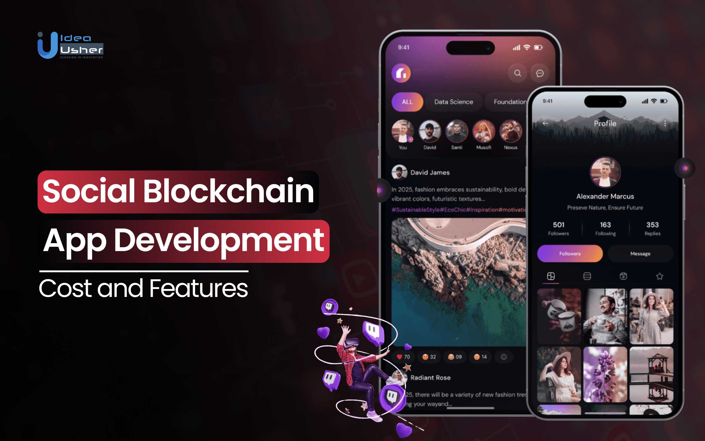 Social Blockchain App Development - Cost And Features