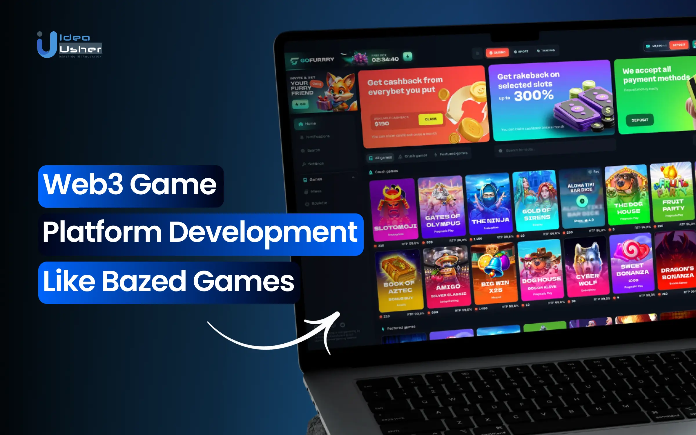 Web3 Game Platform Like Bazed Games