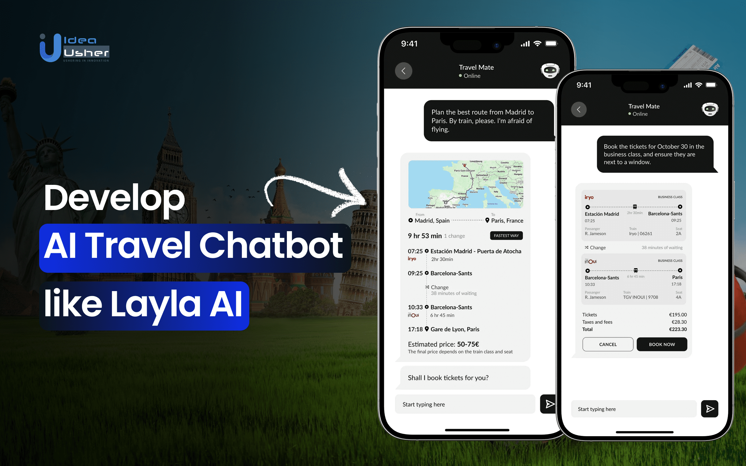 Develop AI Travel Chatbot like Layla AI