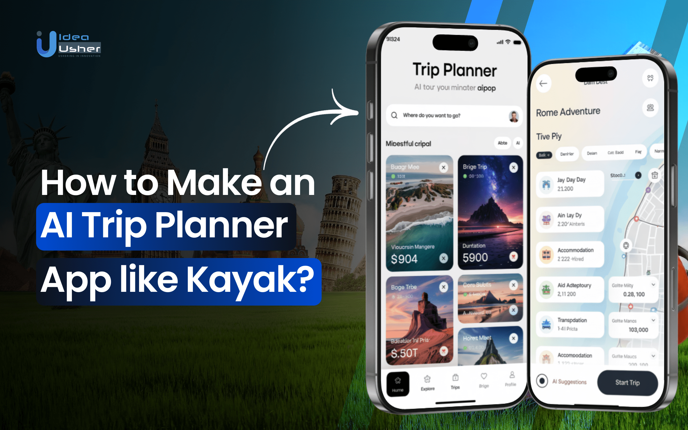 How to Make an AI Trip Planner App like Kayak?