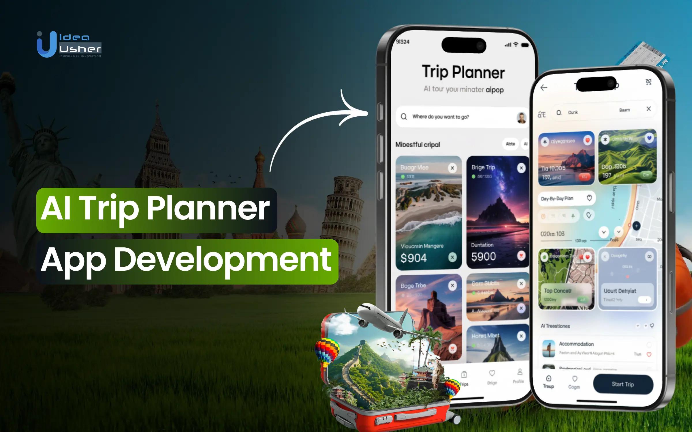 AI trip planner development