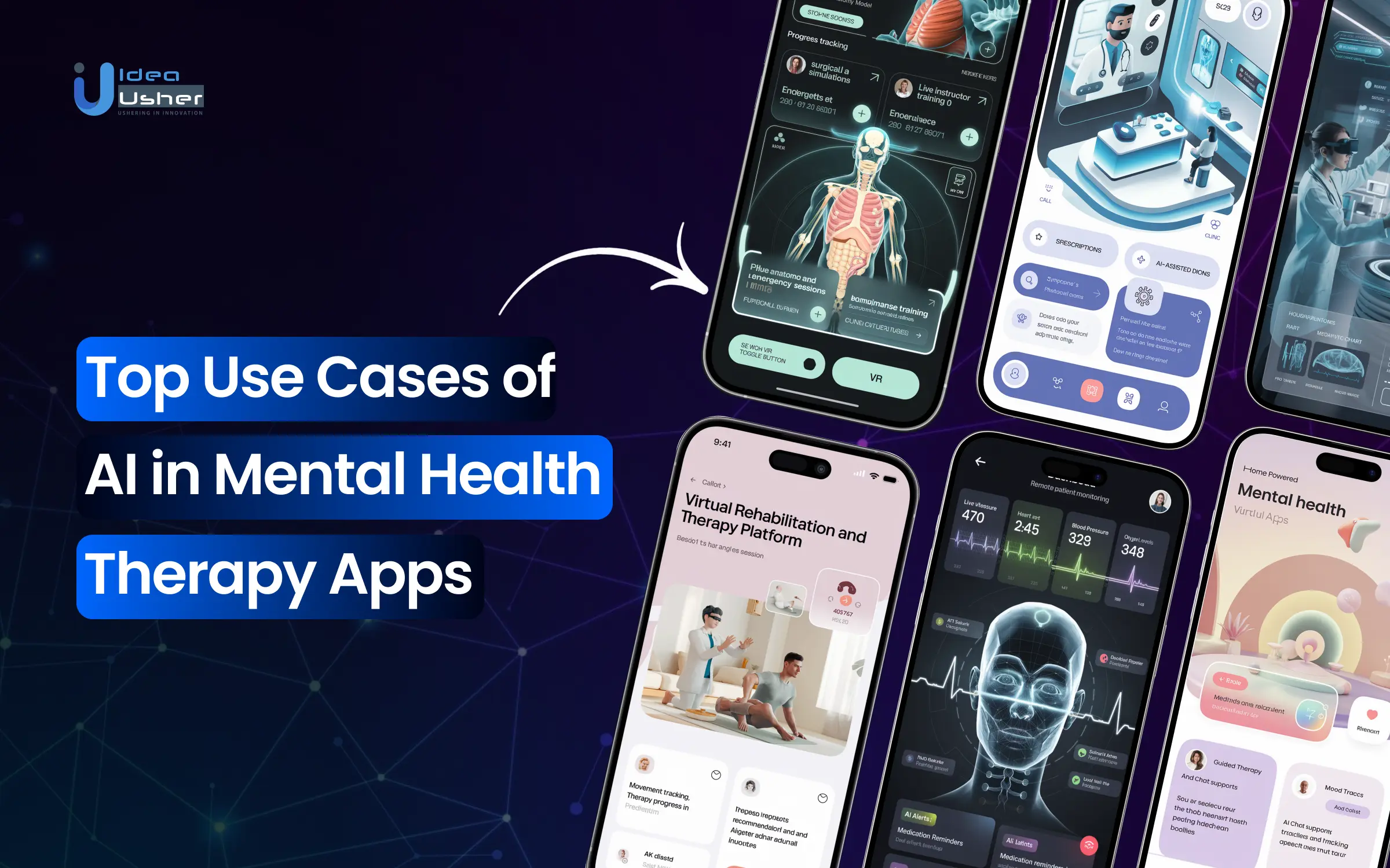 Top Use Cases of AI in Mental Health Apps
