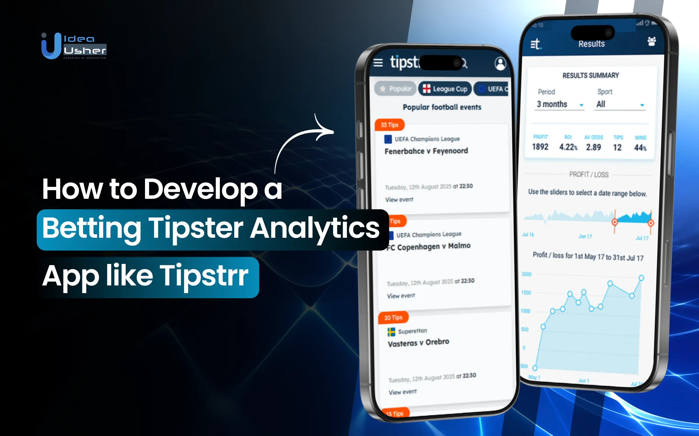 Betting Tipster Analytics App like Tipstrr development