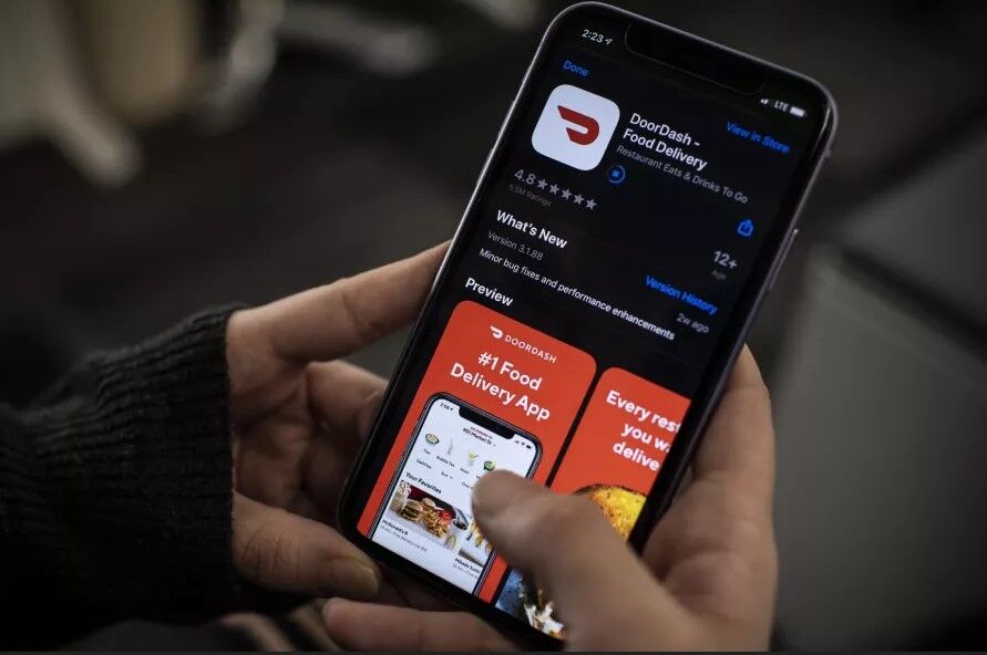 Image credit: ERIC BARADAT/AFP via Getty Images - food delivery app