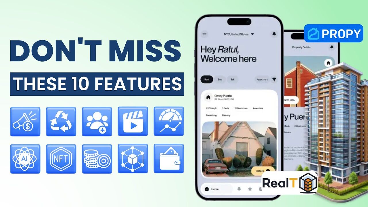 Top 10 Features Every Real Estate Tokenization Platform Must Have