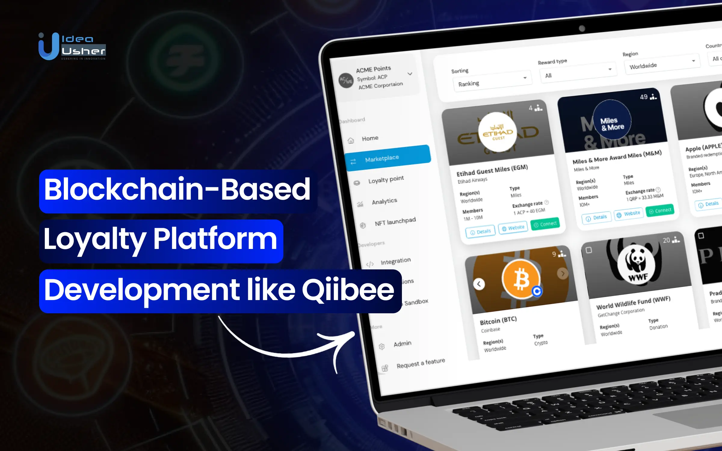 Blockchain-Based Loyalty Platform Development like Qiibee