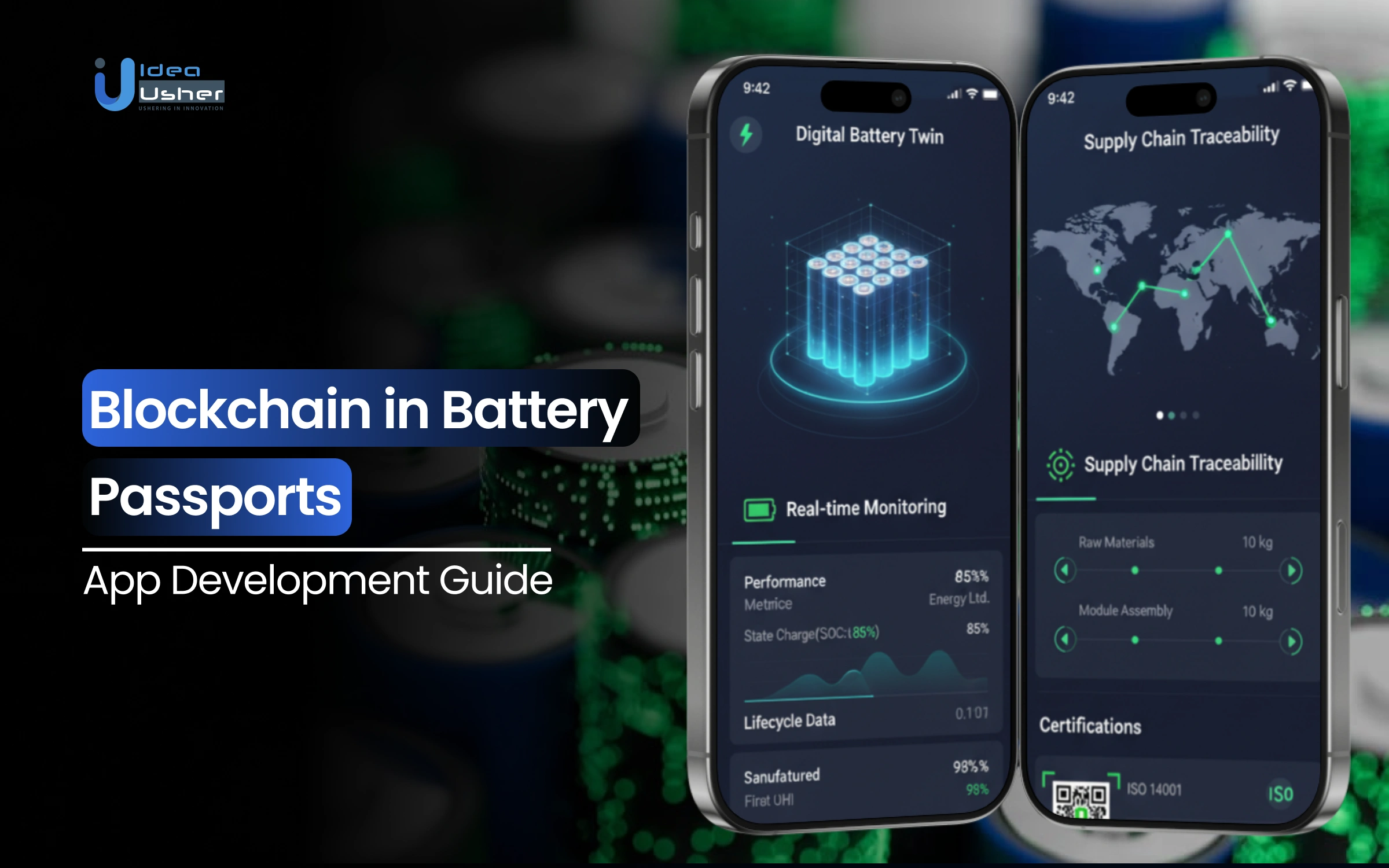blockchain battery passport app development