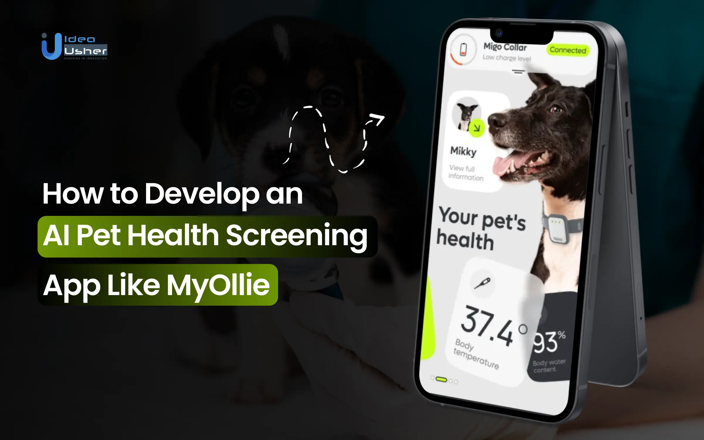 AI pet health screening app like MyOllie development