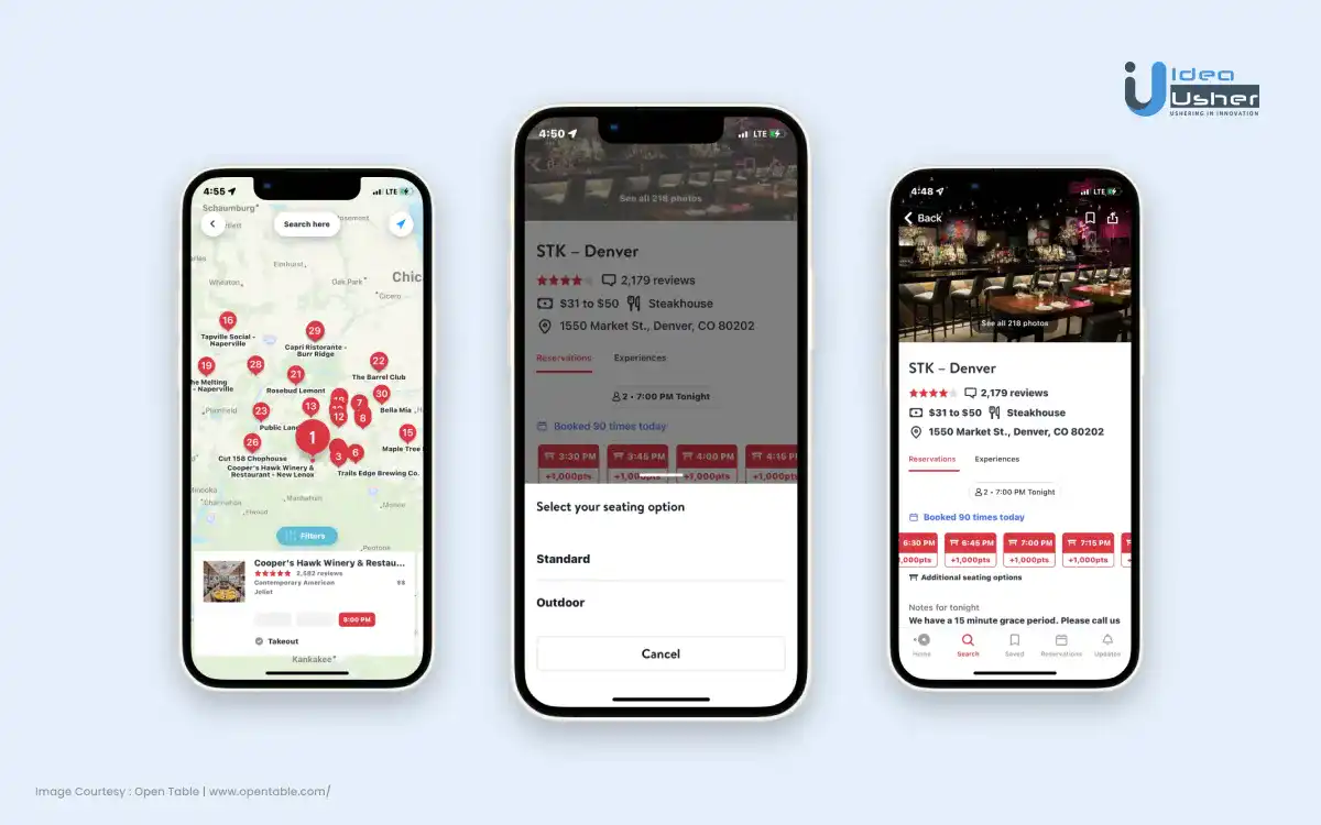 make an app like opentable