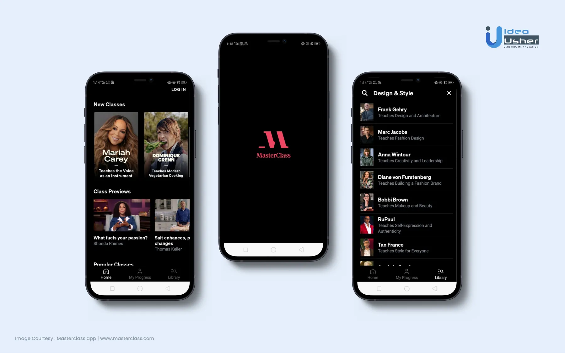 Masterclass app