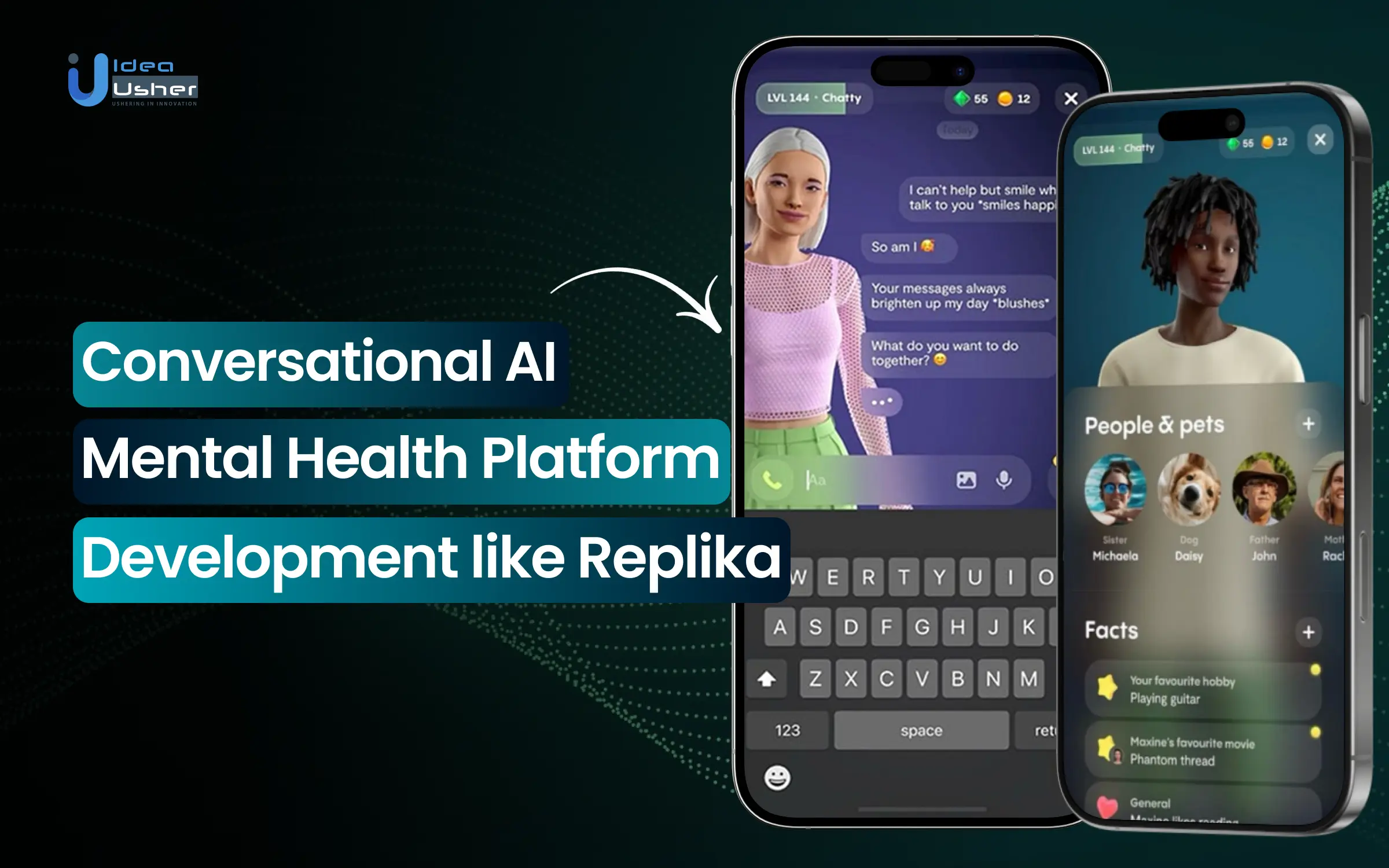 Conversational AI Mental Health Platform Development like Replika
