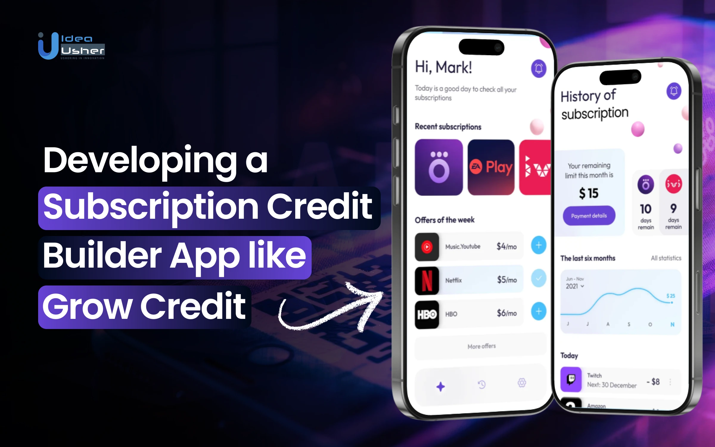 app like Grow Credit development
