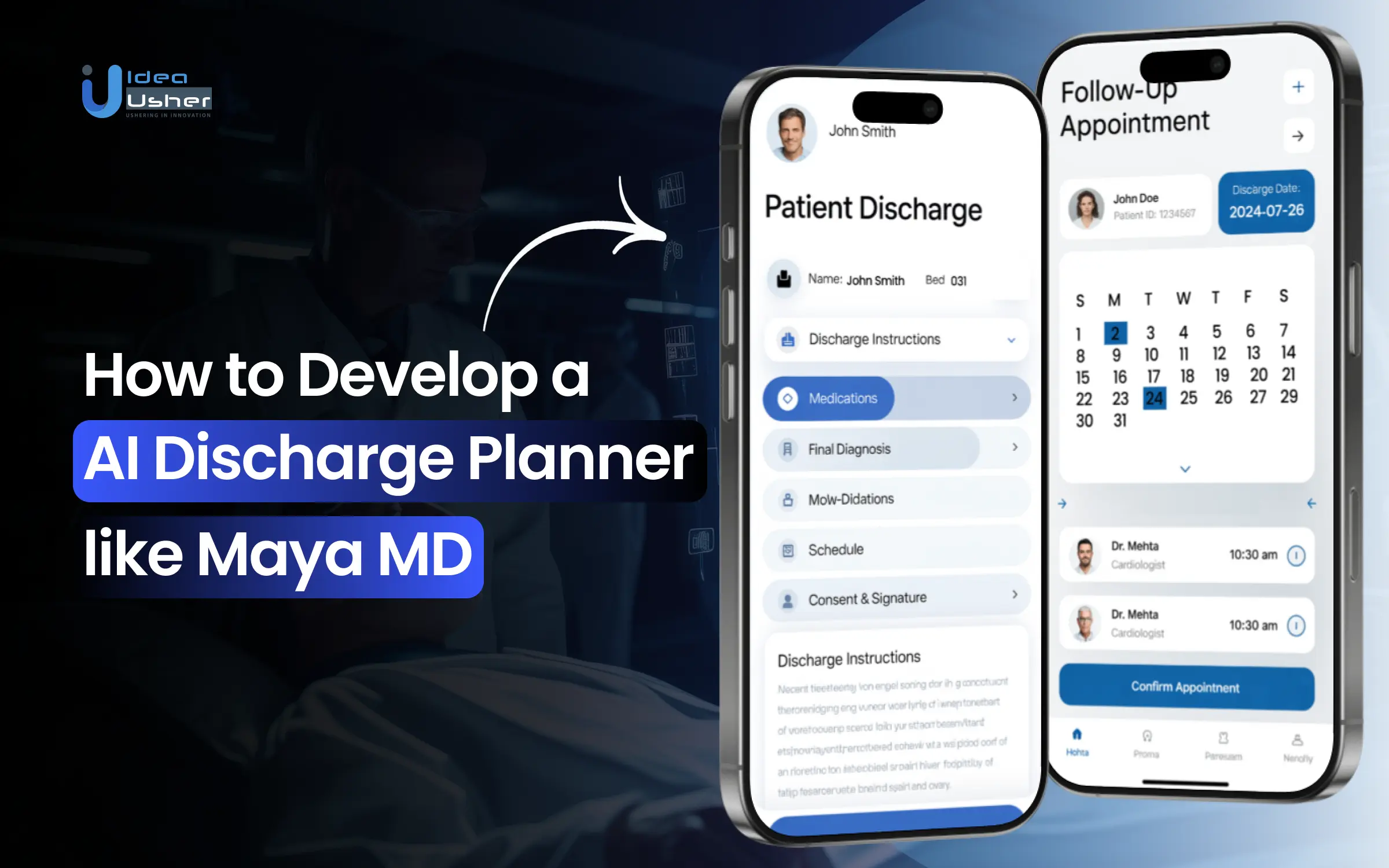 AI discharge planning app development